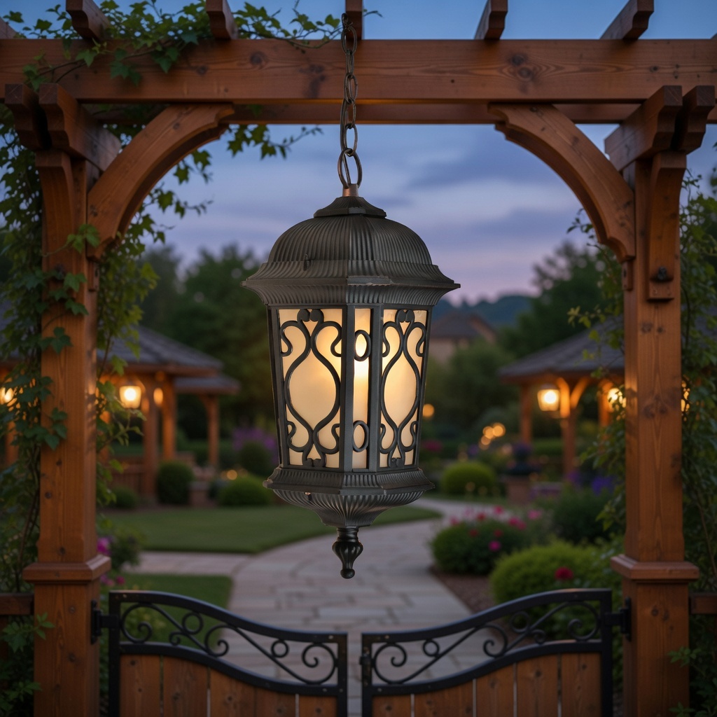 IP65 Aluminum Outdoor Pendant Lighting for Patio, Balcony and Garden Spaces
