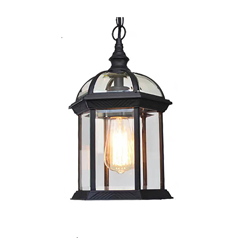 Luxury Outdoor Pendant Lighting Aluminum Hanging Lights for Villa and Hotel Projects