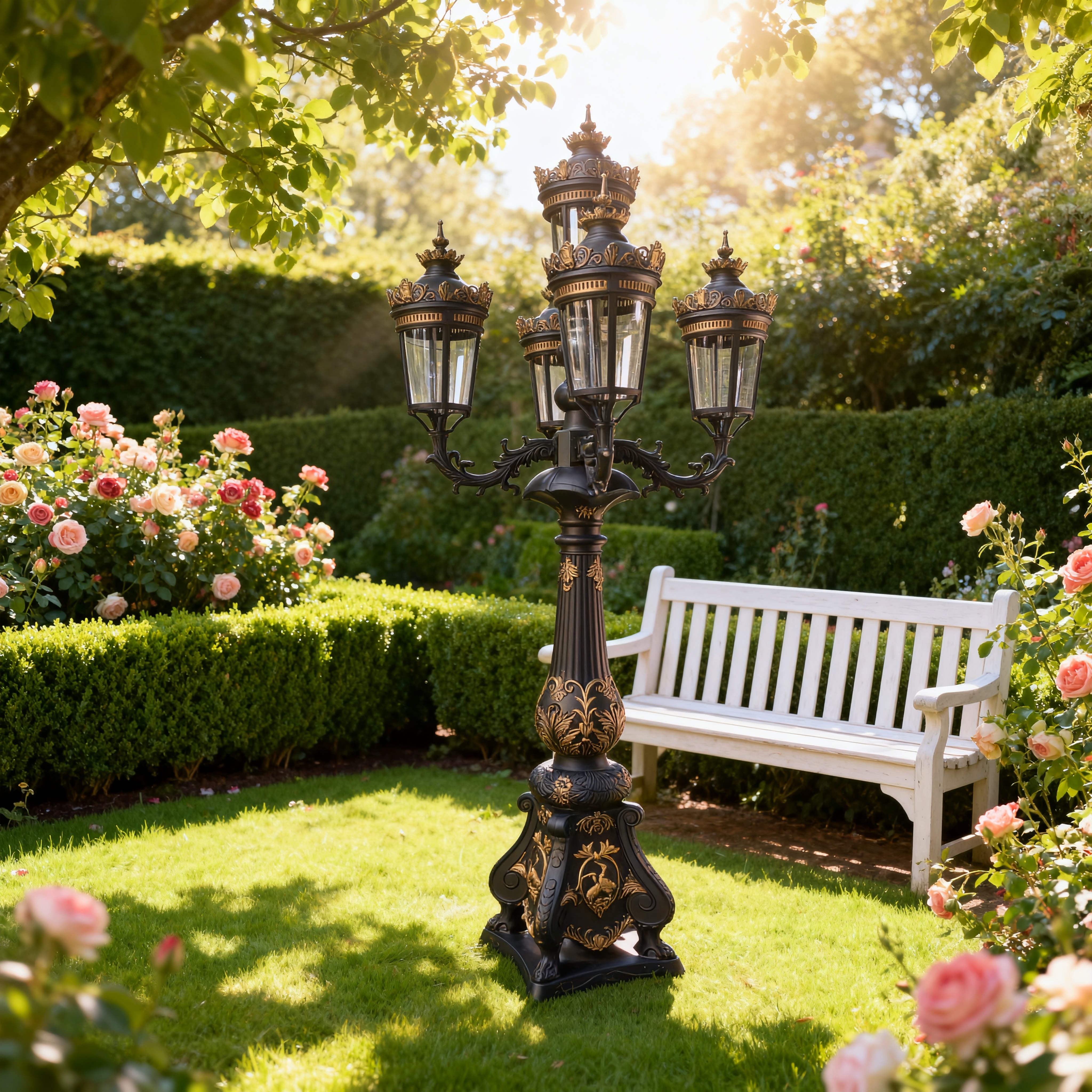 Architectural Aluminum Outdoor Lights for Garden, Courtyard and Entrance Lighting
