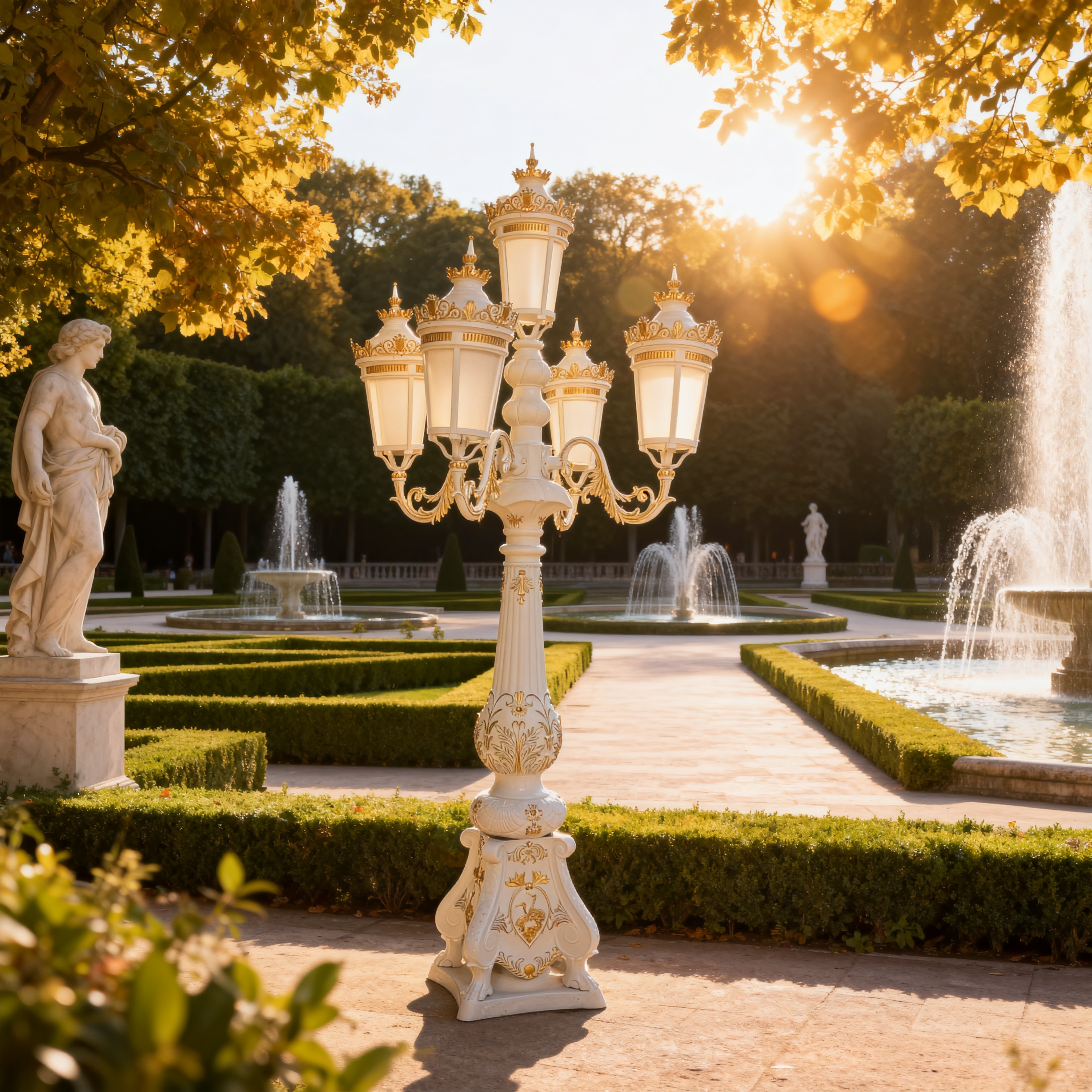 Architectural Aluminum Outdoor Lights for Garden, Courtyard and Entrance Lighting