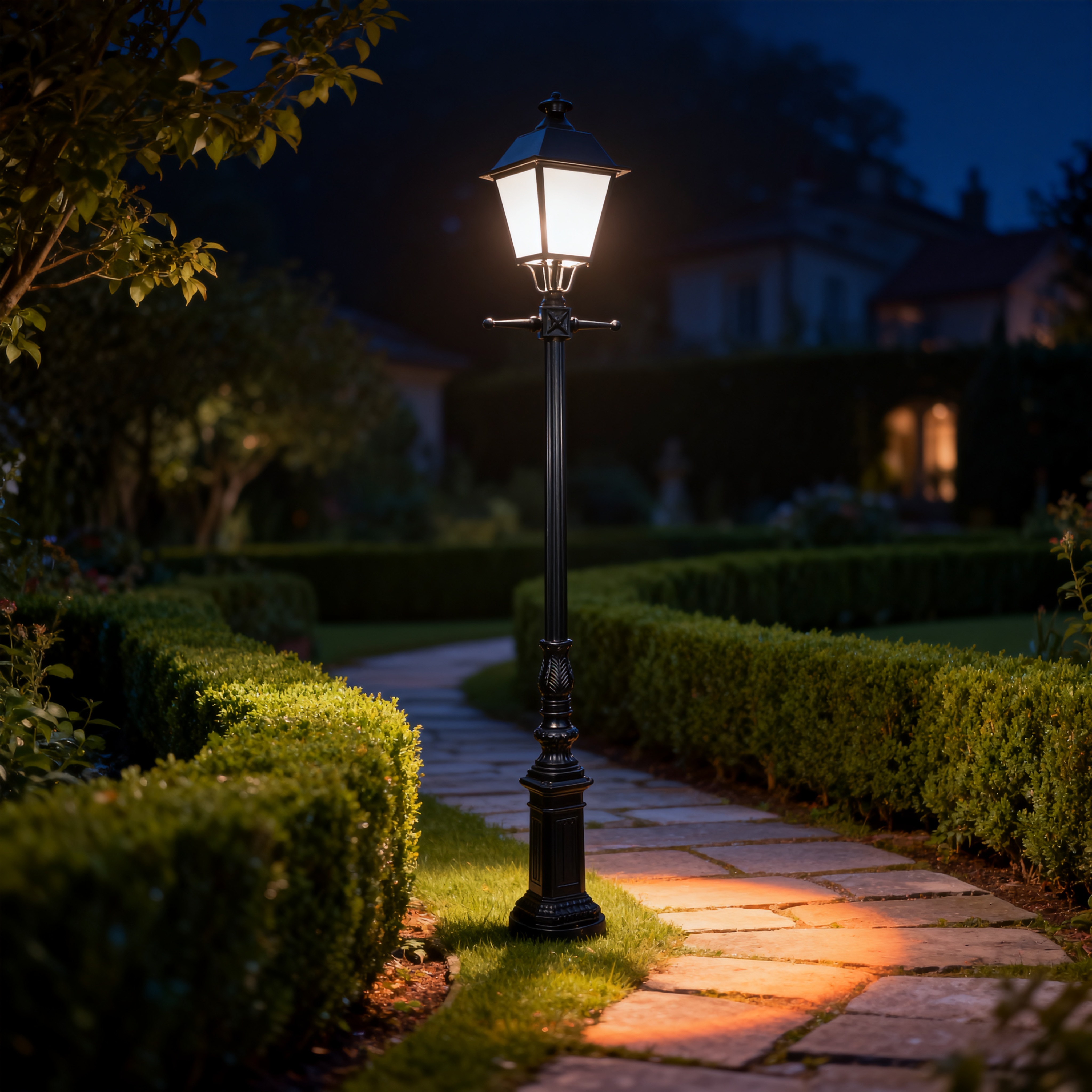 Energy Efficient LED Aluminum Garden Lighting for Pathway, Yard and Patio Areas