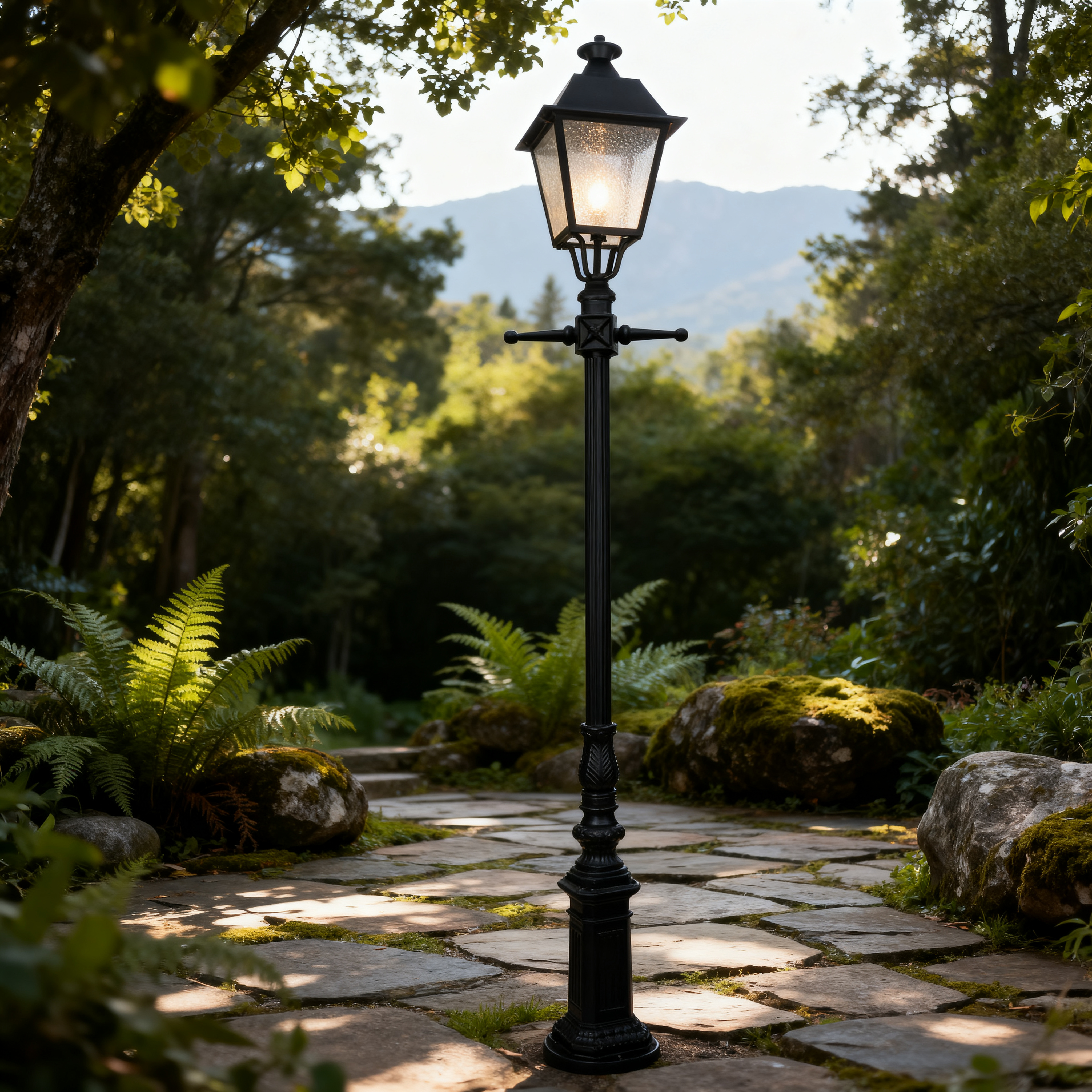 Energy Efficient LED Aluminum Garden Lighting for Pathway, Yard and Patio Areas