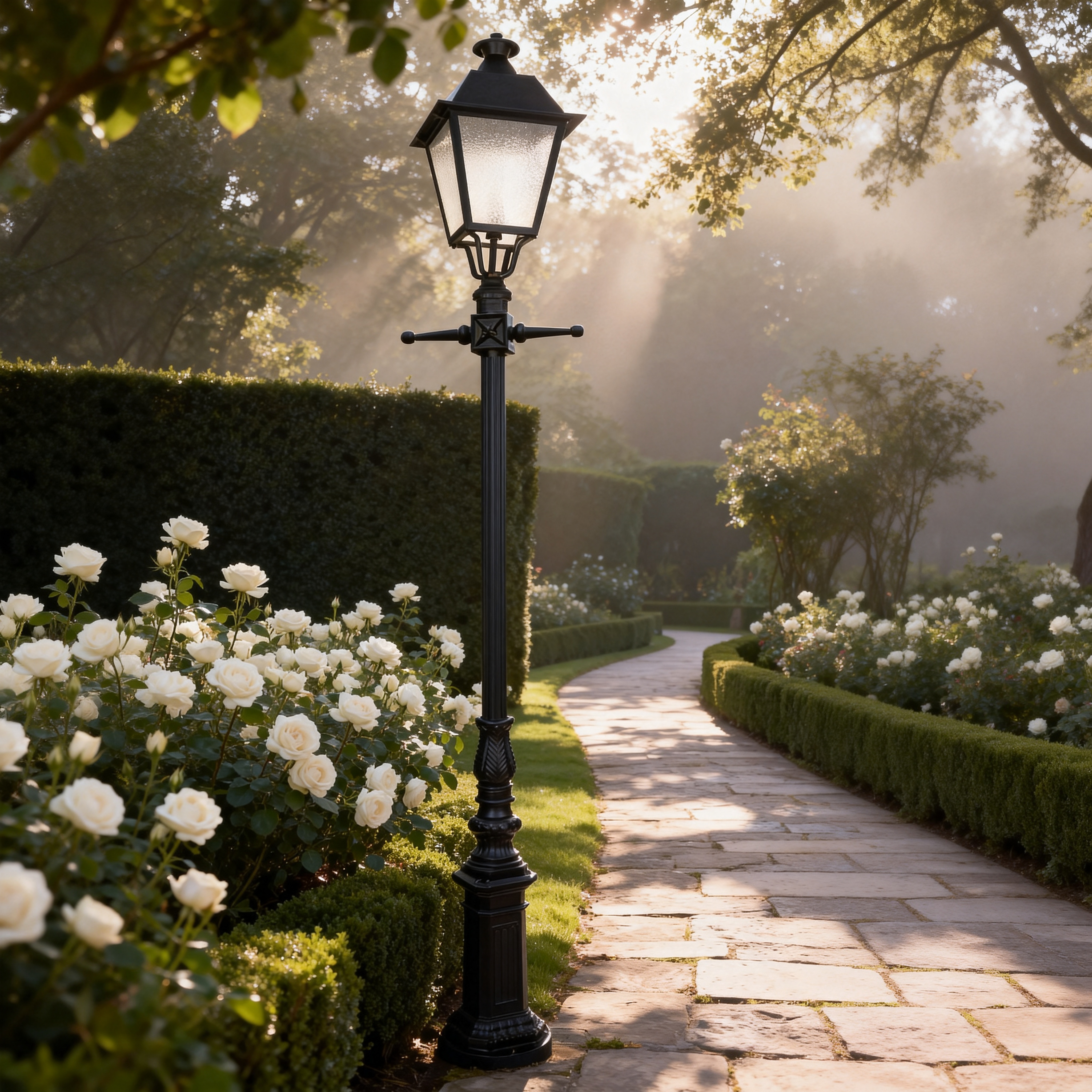 Energy Efficient LED Aluminum Garden Lighting for Pathway, Yard and Patio Areas