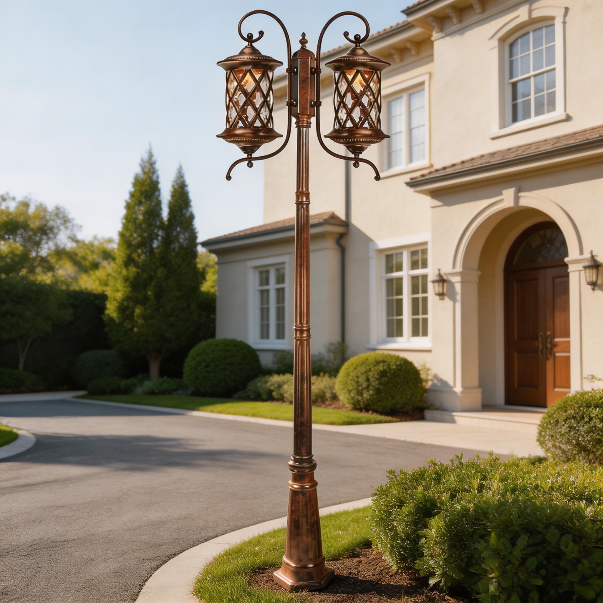 Modern Aluminum Outdoor Garden Lights for Villa Pathway and Courtyard Lighting