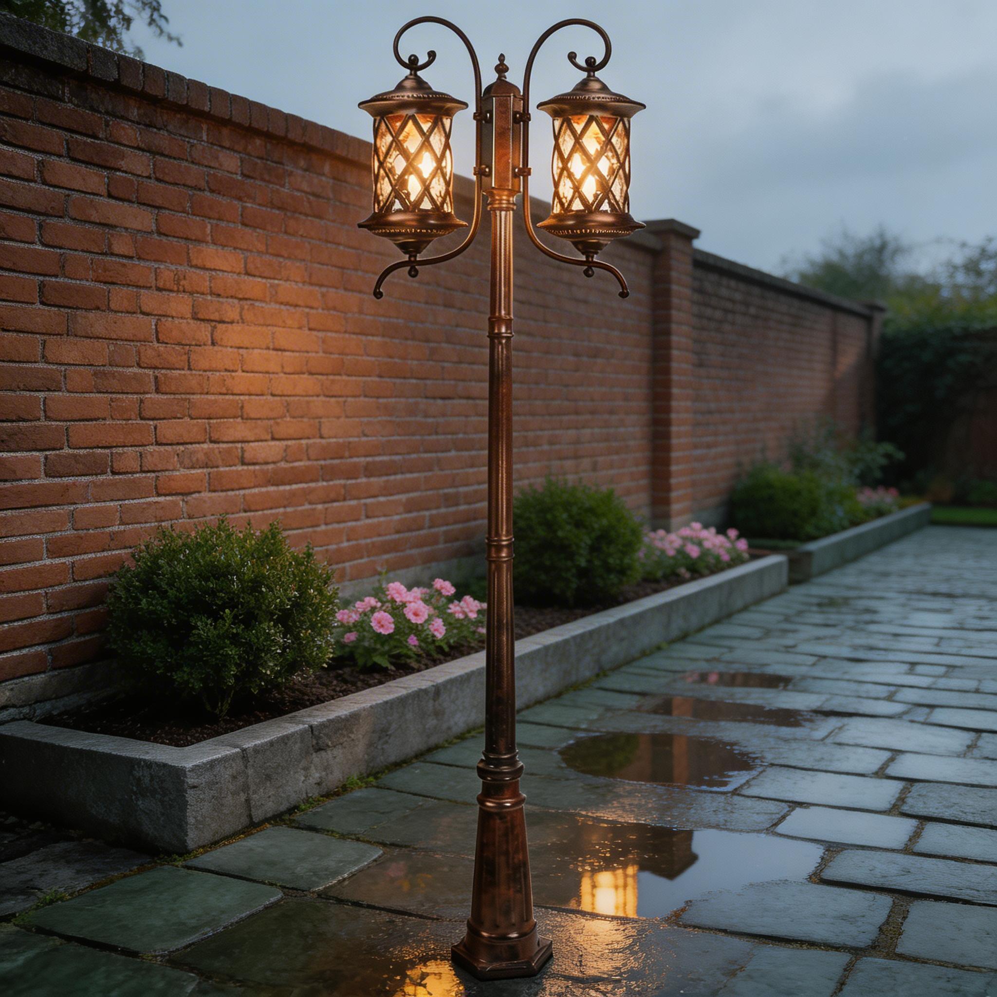 Modern Aluminum Outdoor Garden Lights for Villa Pathway and Courtyard Lighting