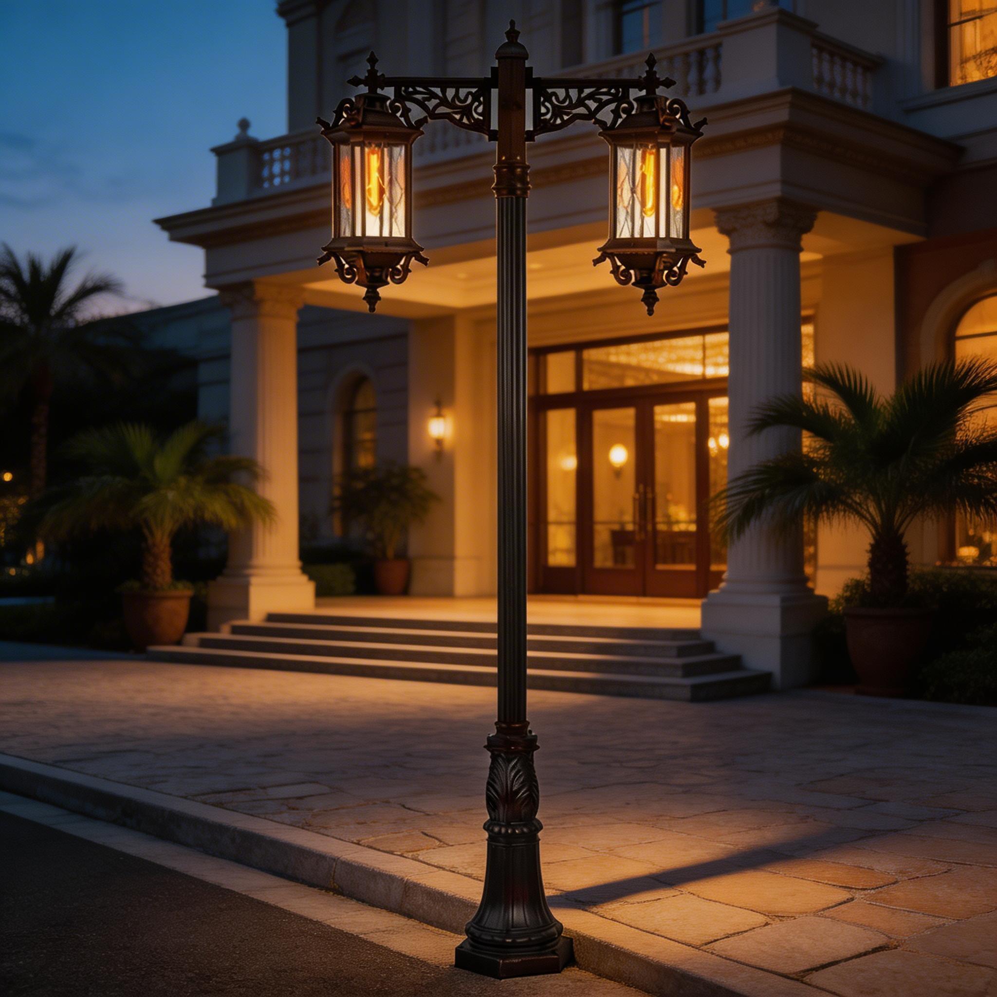 Waterproof LED Garden Lights Aluminum Outdoor Fixtures for Patio and Landscape Use
