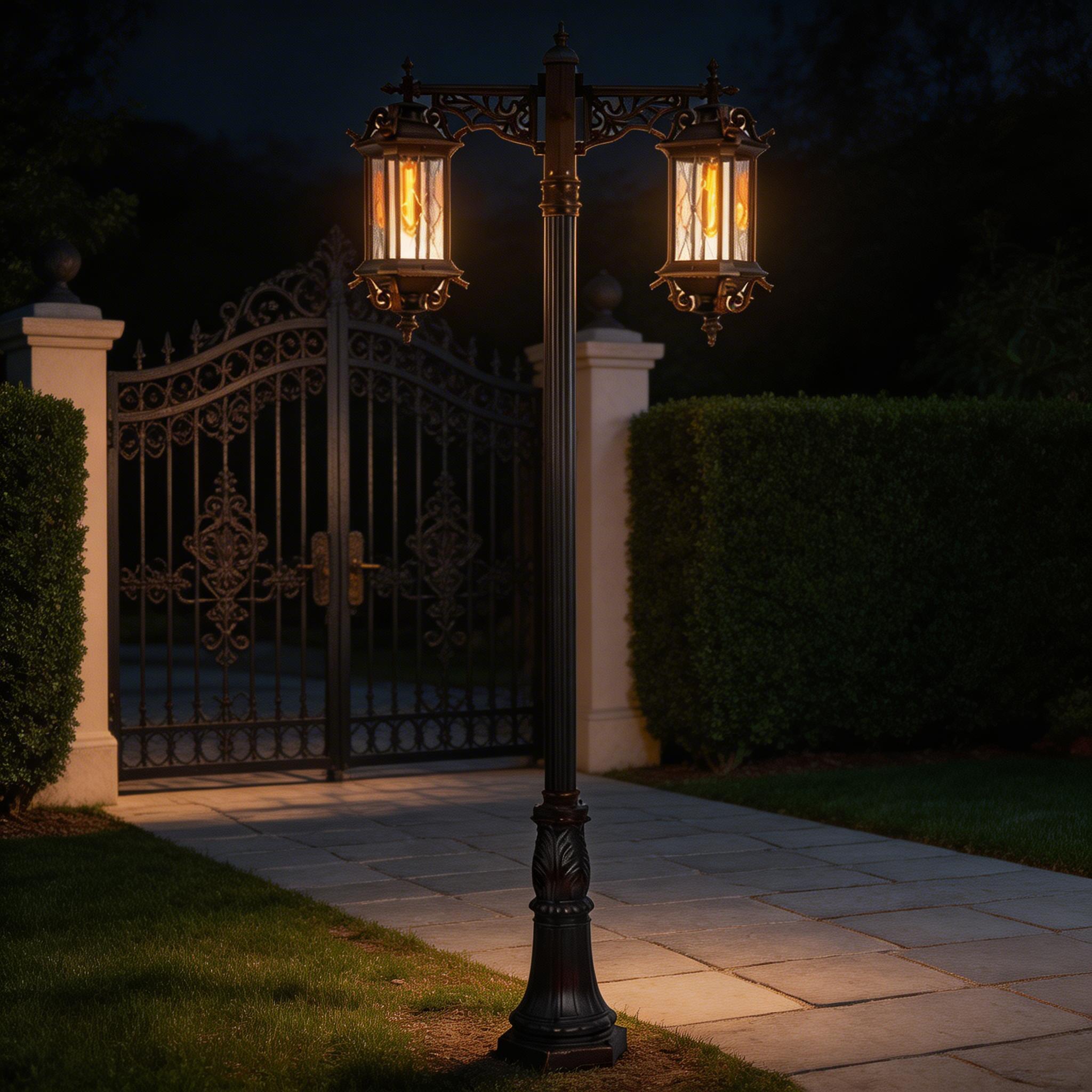 Waterproof LED Garden Lights Aluminum Outdoor Fixtures for Patio and Landscape Use