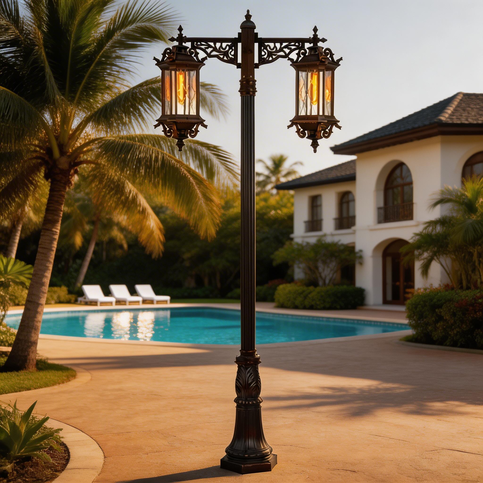 Waterproof LED Garden Lights Aluminum Outdoor Fixtures for Patio and Landscape Use