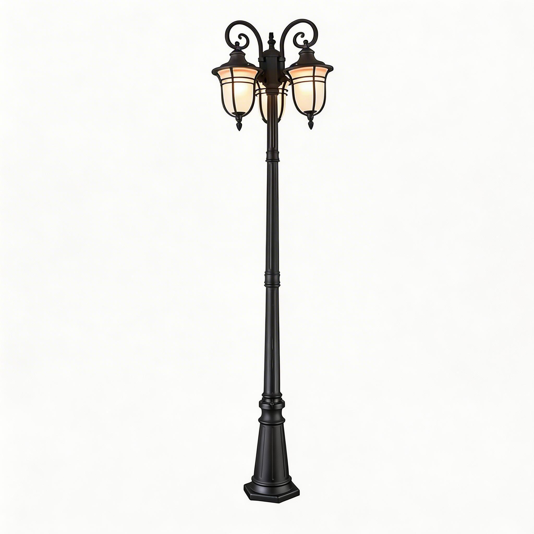Durable Aluminum Outdoor Garden Lamps for Driveway, Patio and Landscape Lighting