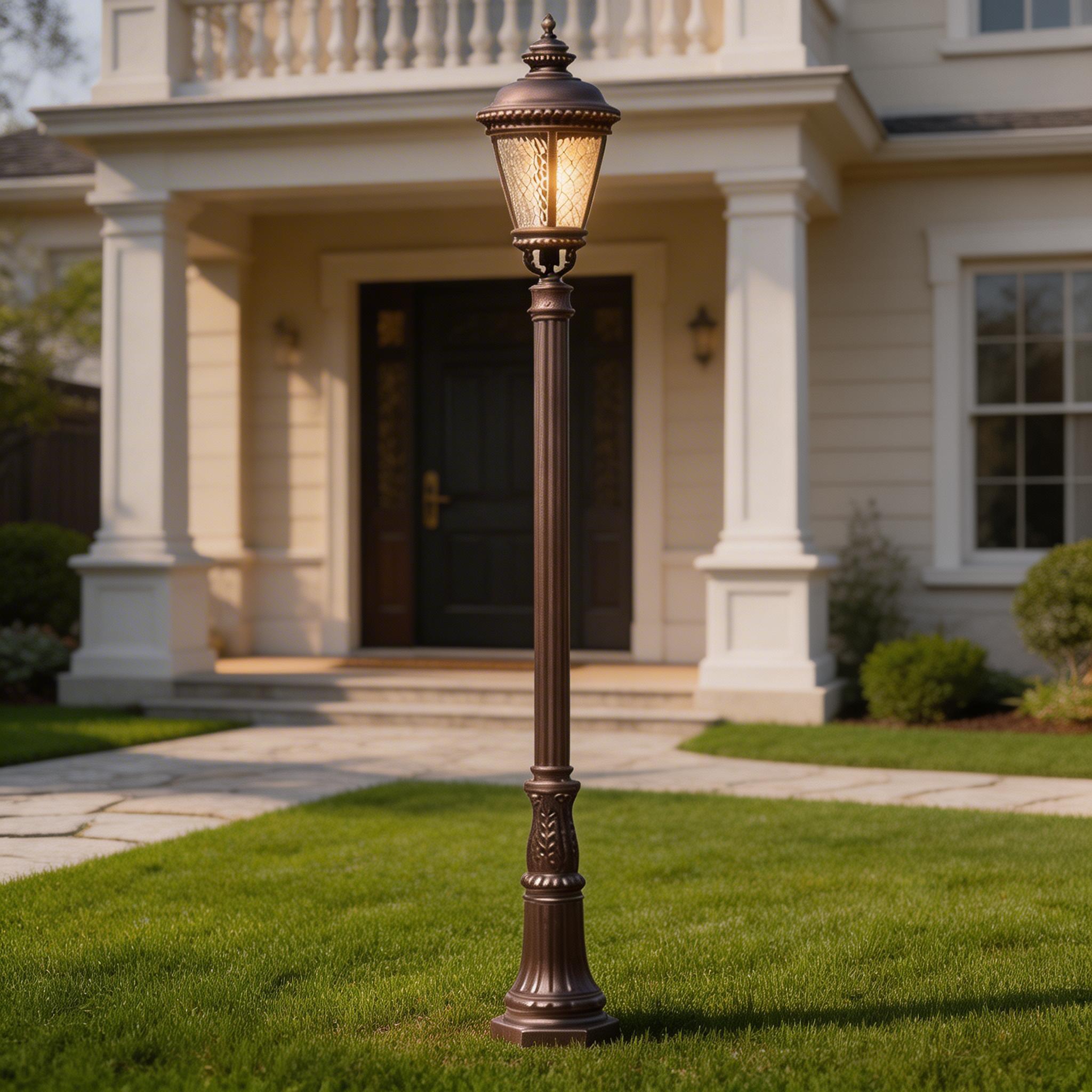 Long Lasting Aluminum Garden Light Fixtures for Outdoor Pathway and Landscape Use
