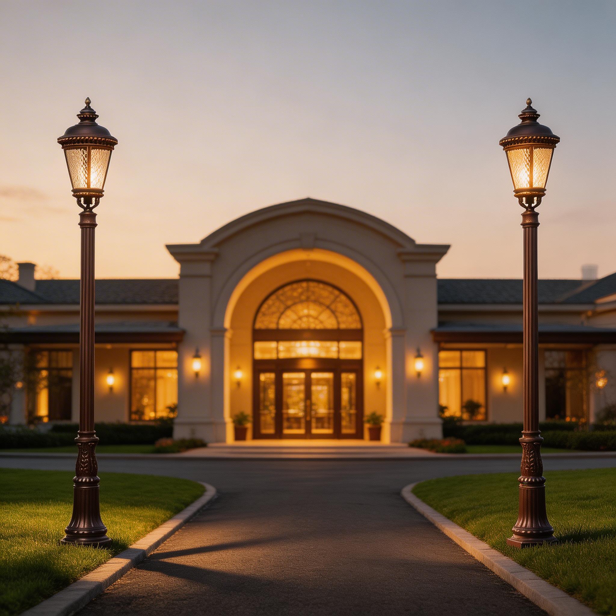 Long Lasting Aluminum Garden Light Fixtures for Outdoor Pathway and Landscape Use