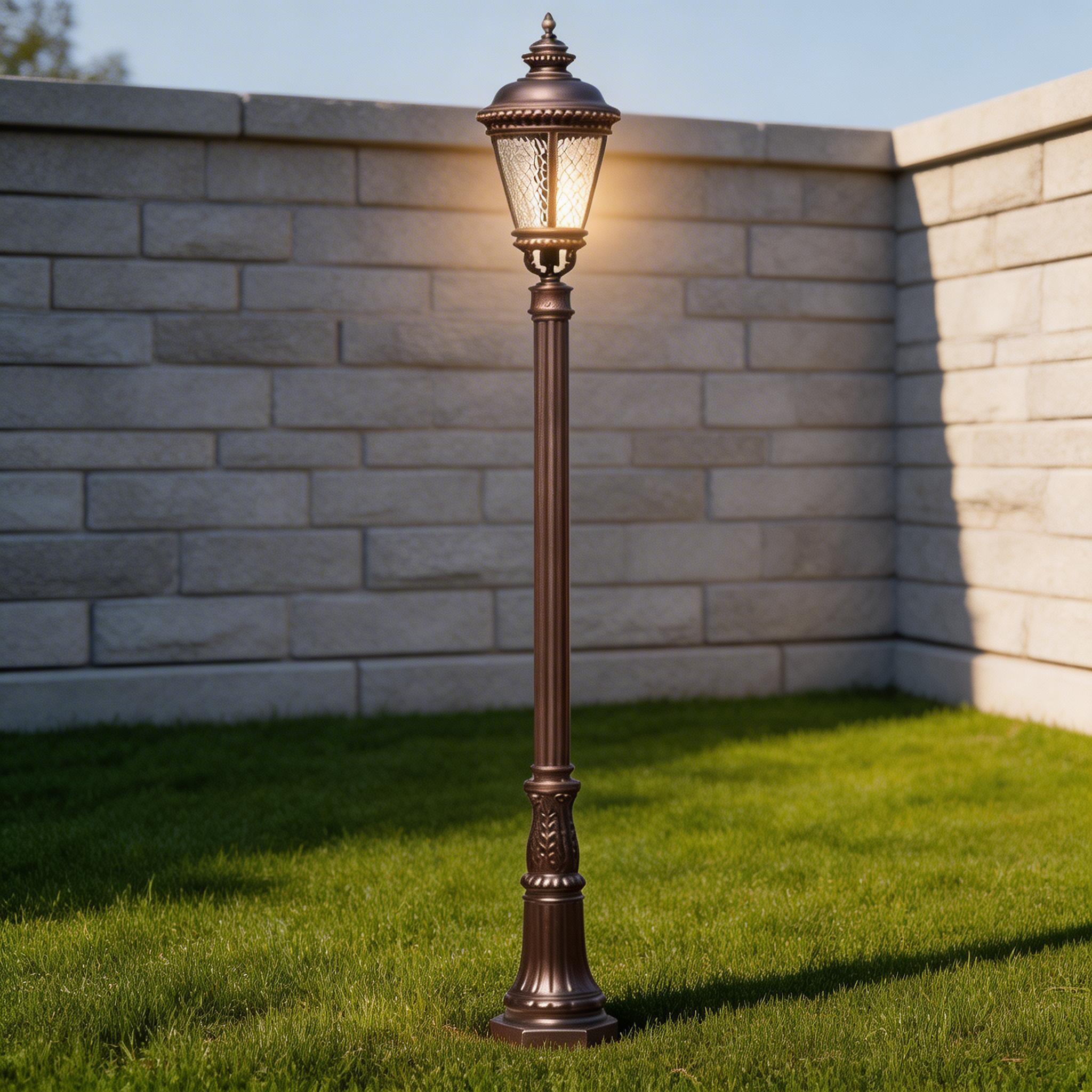 Long Lasting Aluminum Garden Light Fixtures for Outdoor Pathway and Landscape Use