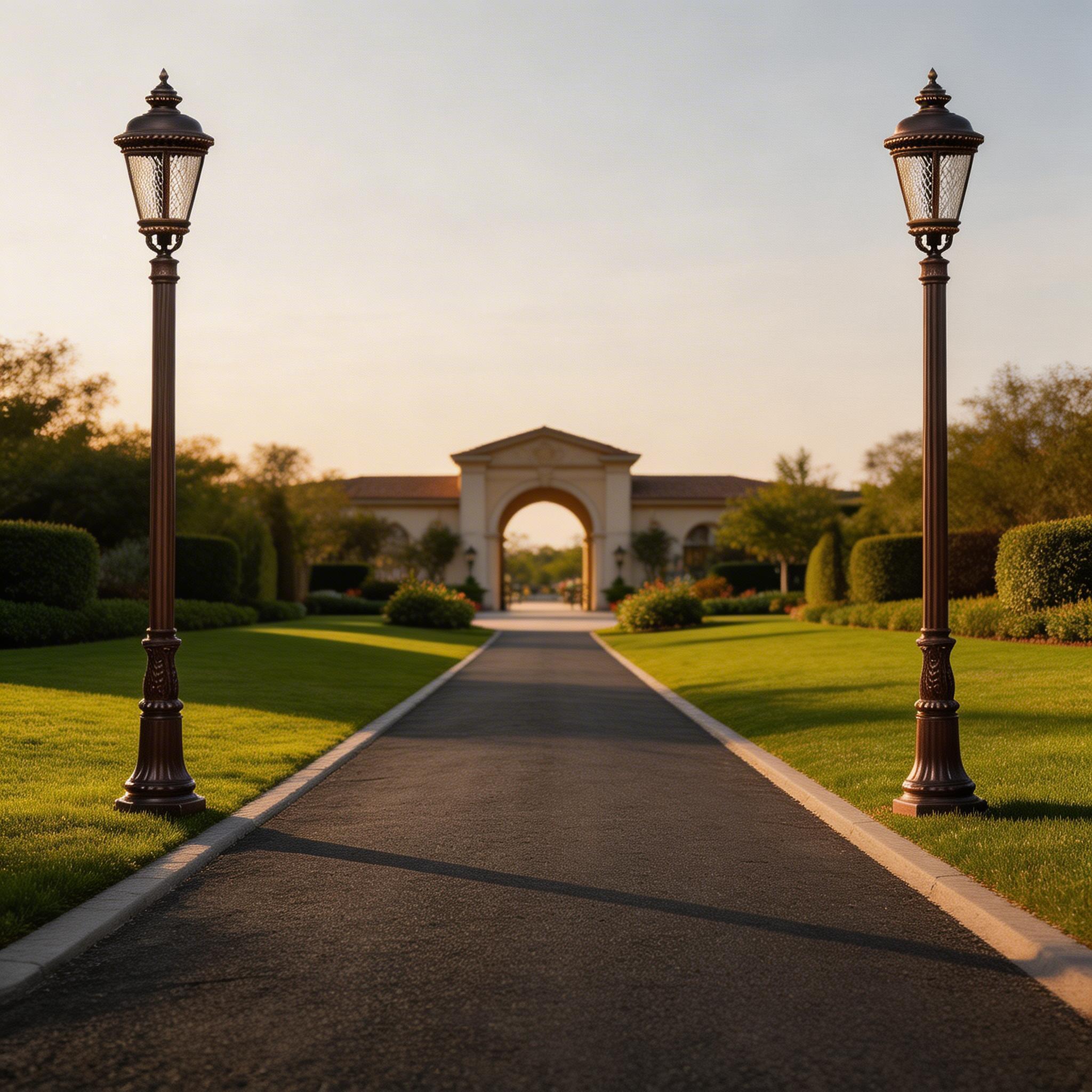 Long Lasting Aluminum Garden Light Fixtures for Outdoor Pathway and Landscape Use