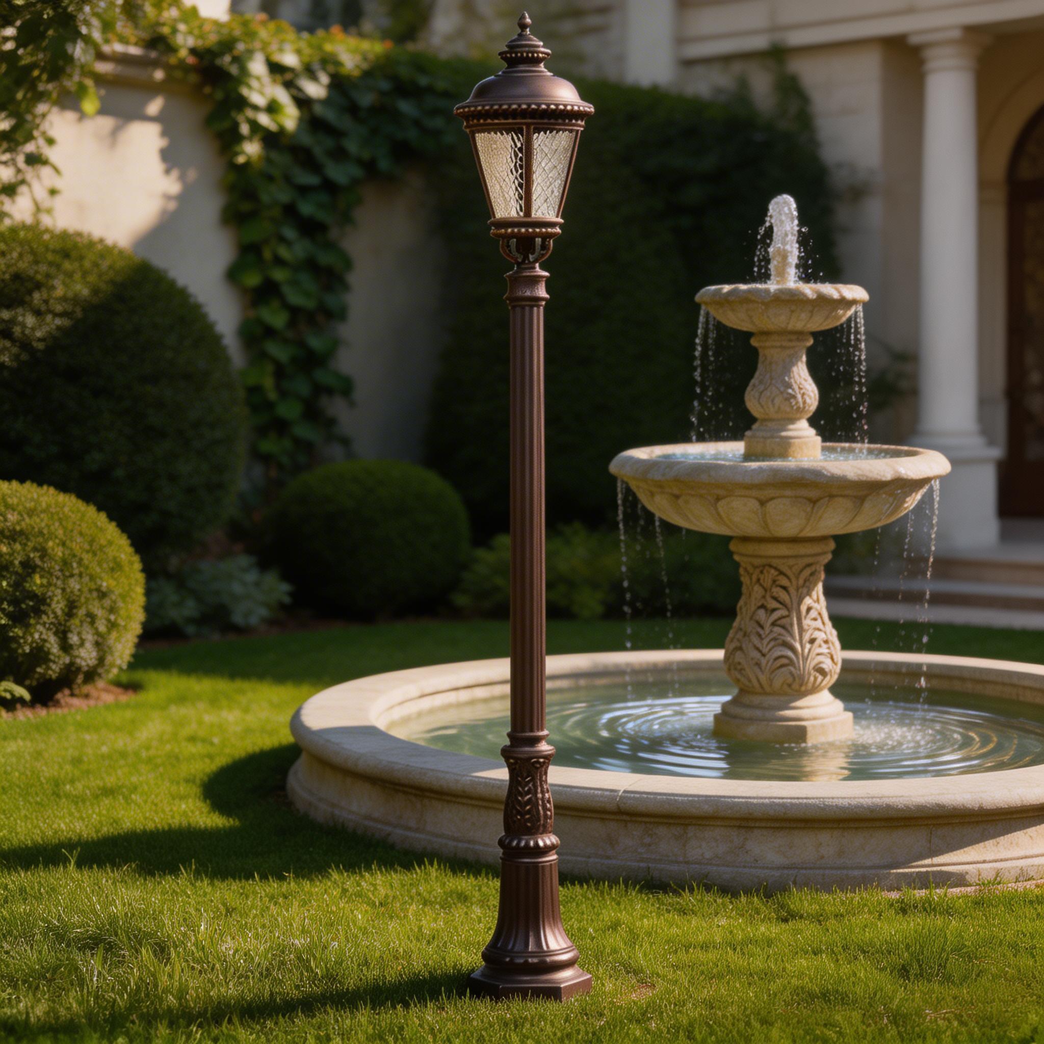 Long Lasting Aluminum Garden Light Fixtures for Outdoor Pathway and Landscape Use