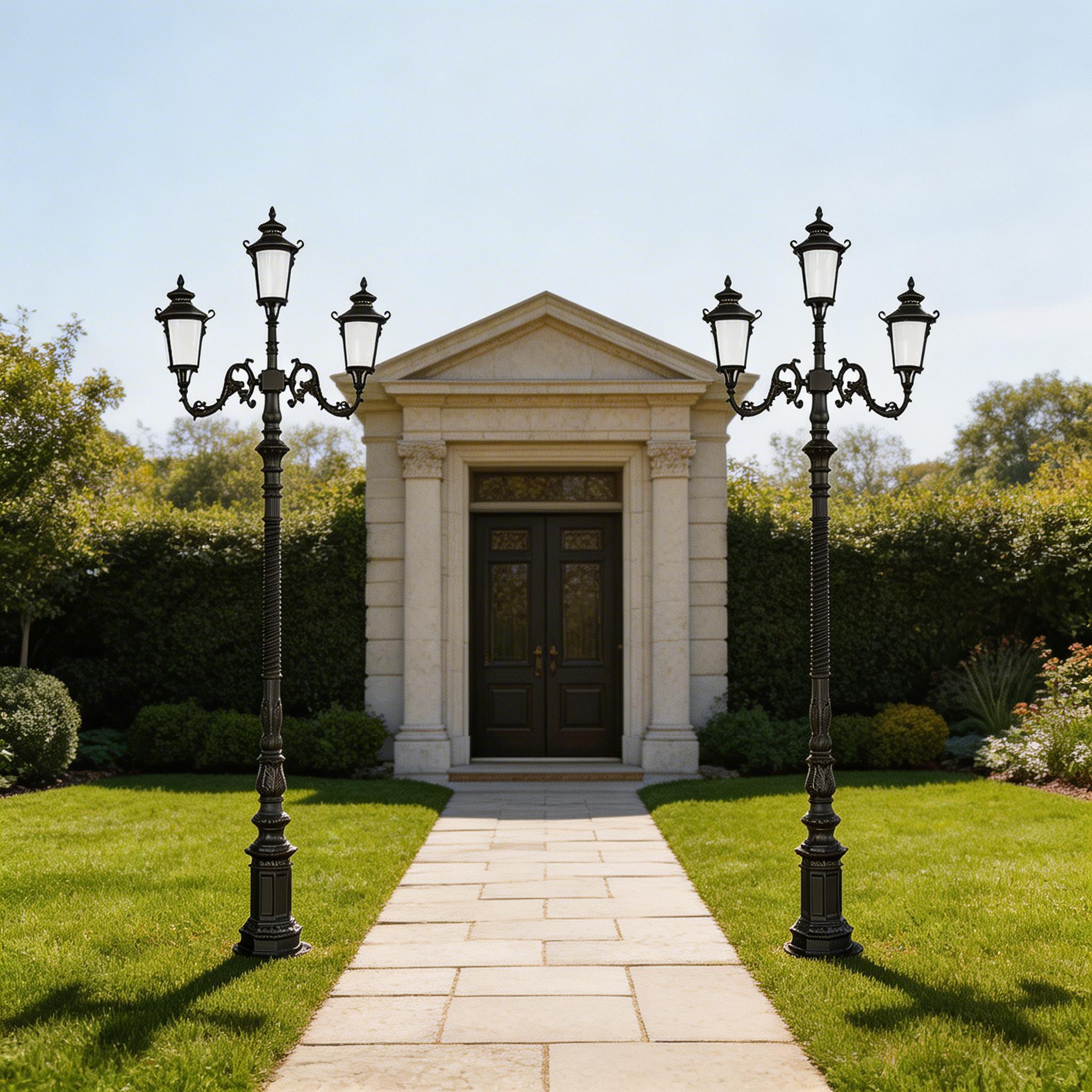 Stylish Aluminum Outdoor Lighting Solutions for Backyard, Lawn and Courtyard Spaces