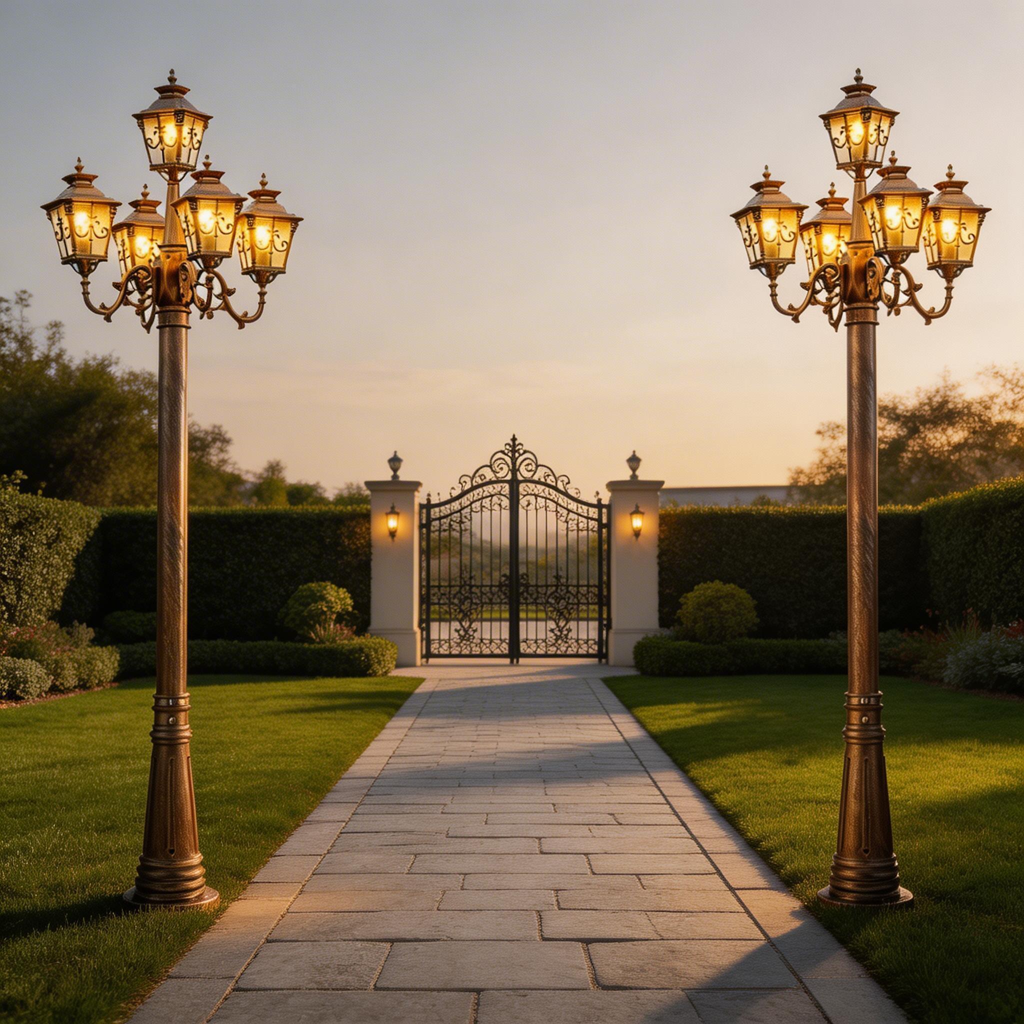 Premium Aluminum Garden Light Fixtures for Outdoor Landscape and Architectural Lighting