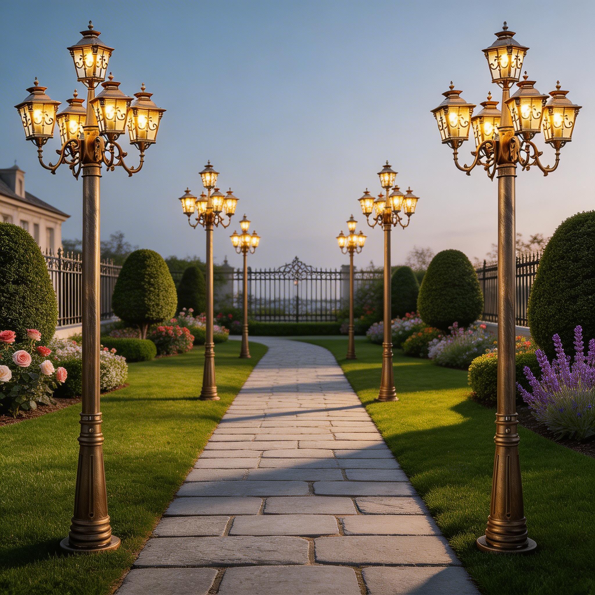 Premium Aluminum Garden Light Fixtures for Outdoor Landscape and Architectural Lighting