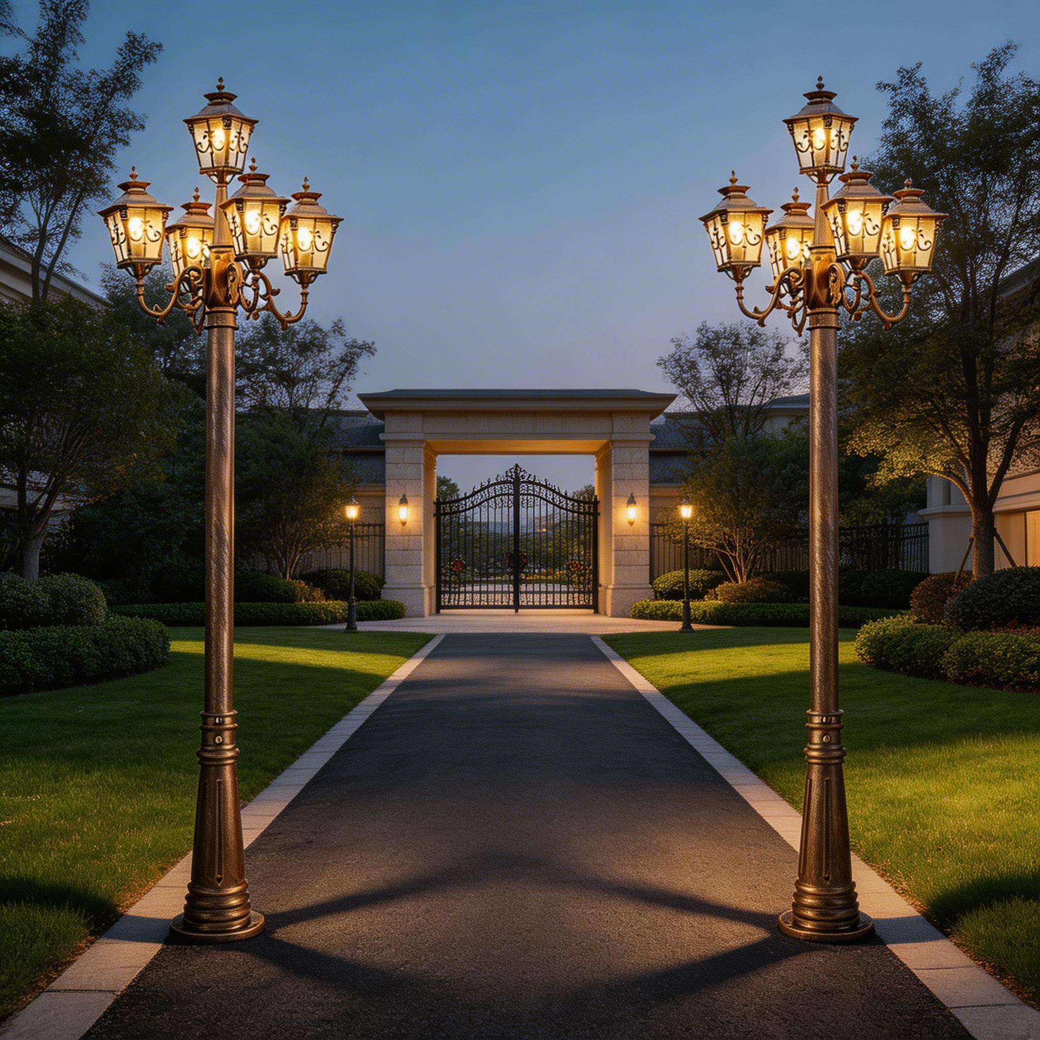 Premium Aluminum Garden Light Fixtures for Outdoor Landscape and Architectural Lighting