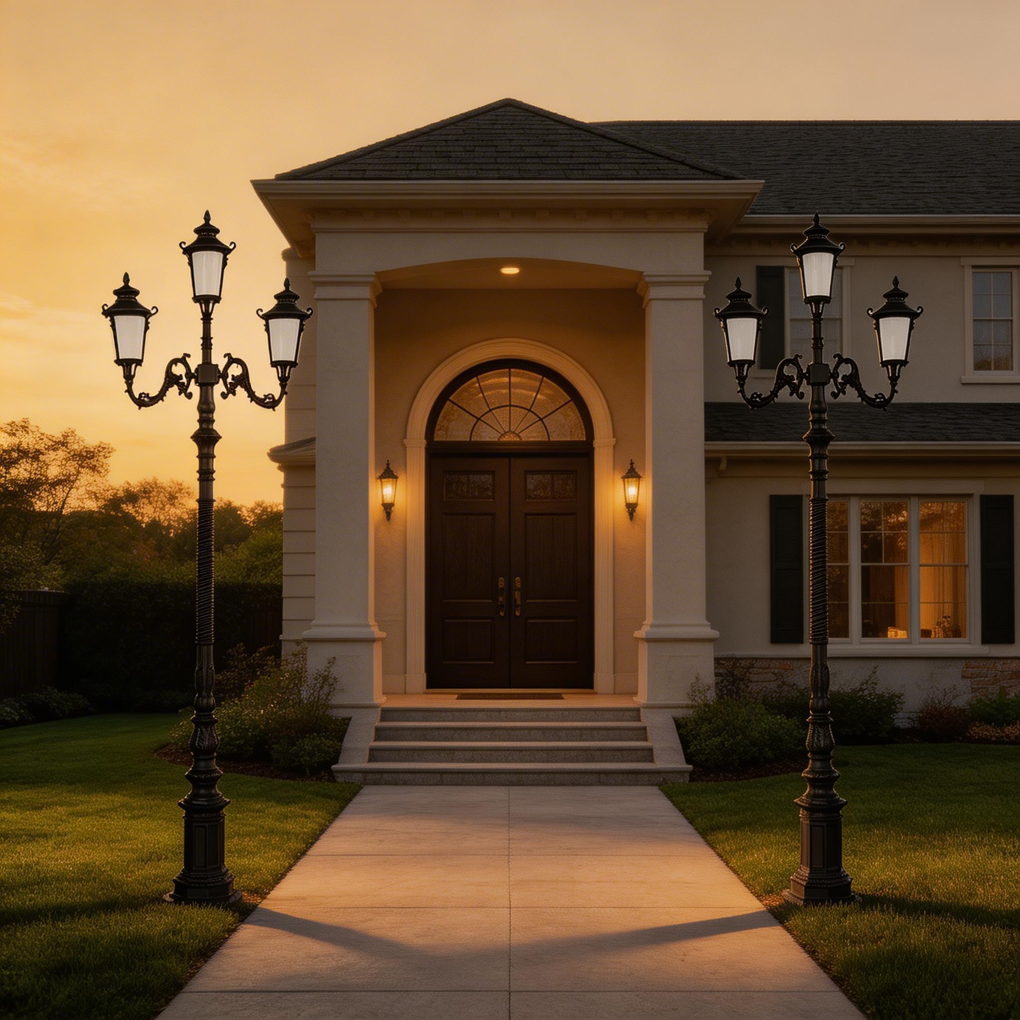 Stylish Aluminum Outdoor Lighting Solutions for Backyard, Lawn and Courtyard Spaces