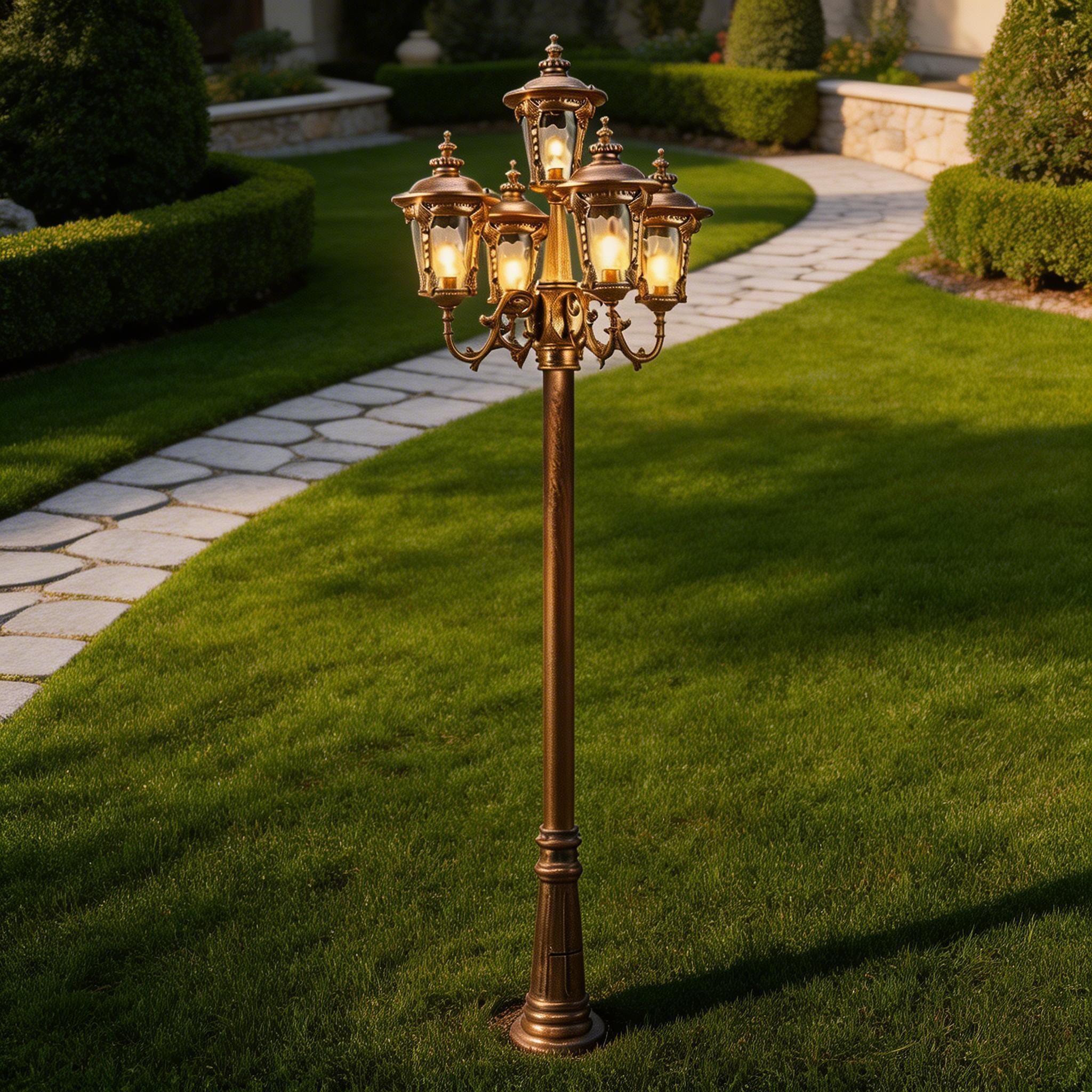 Minimalist Aluminum Outdoor Garden Lights for Modern Courtyard and Landscape Design