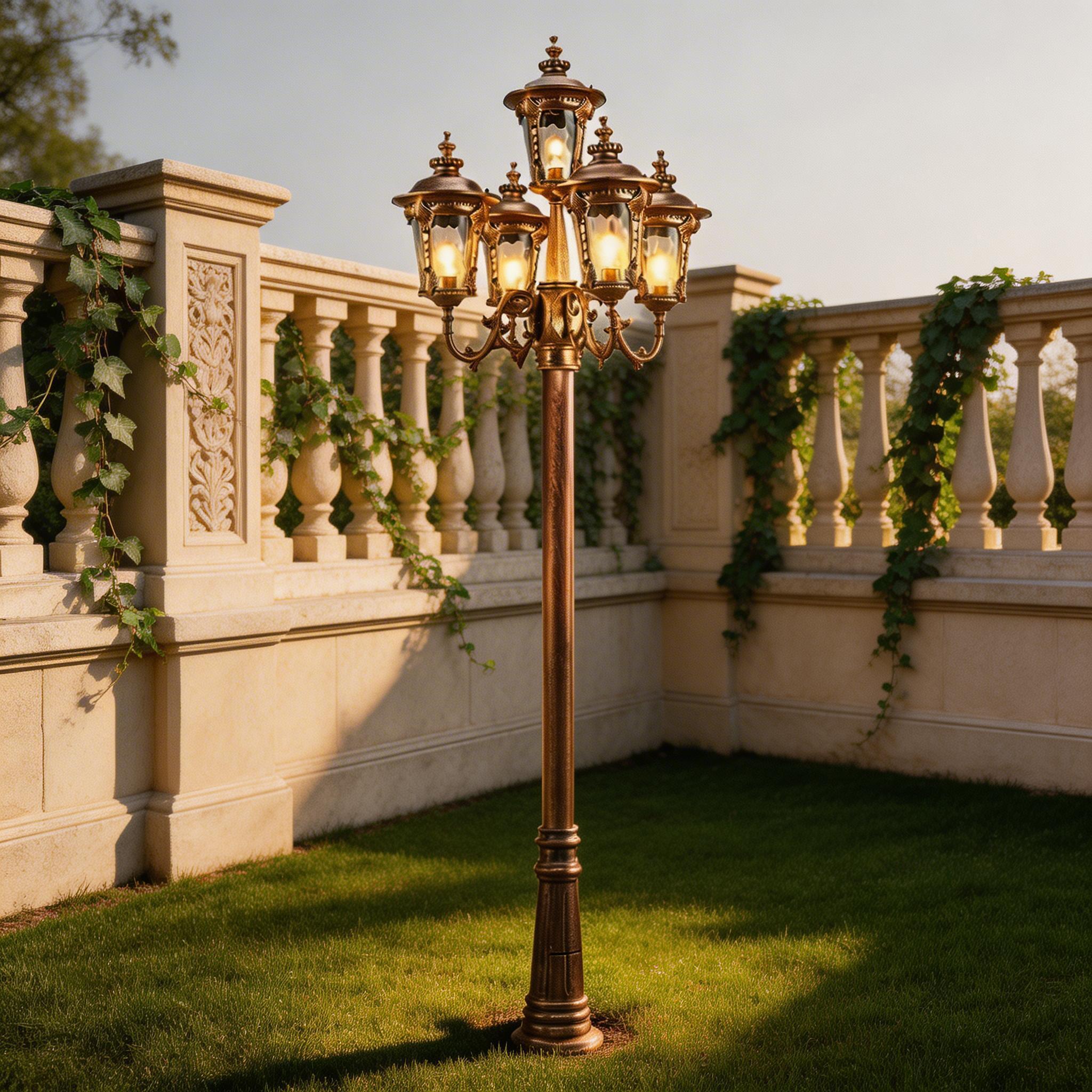 Minimalist Aluminum Outdoor Garden Lights for Modern Courtyard and Landscape Design