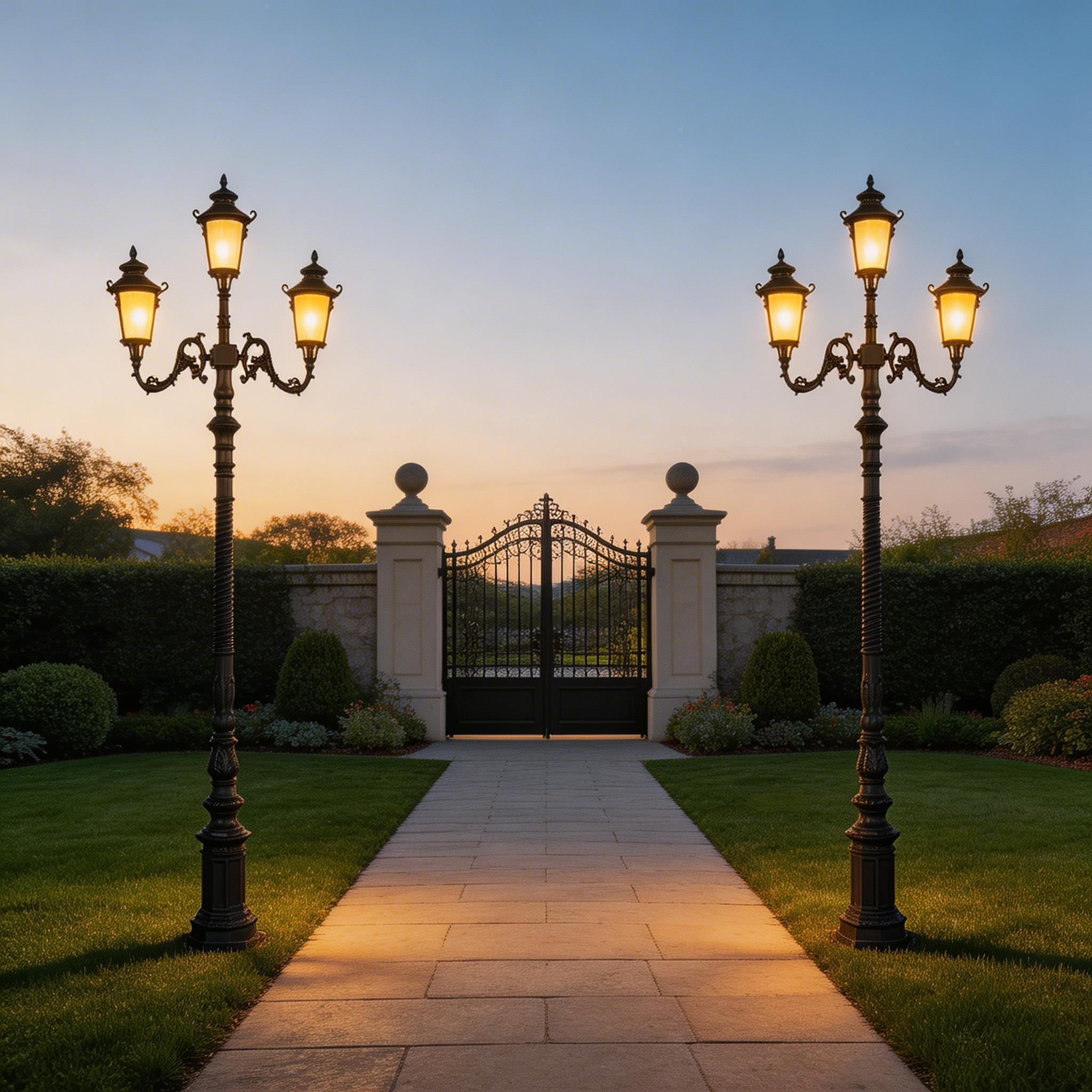 Stylish Aluminum Outdoor Lighting Solutions for Backyard, Lawn and Courtyard Spaces