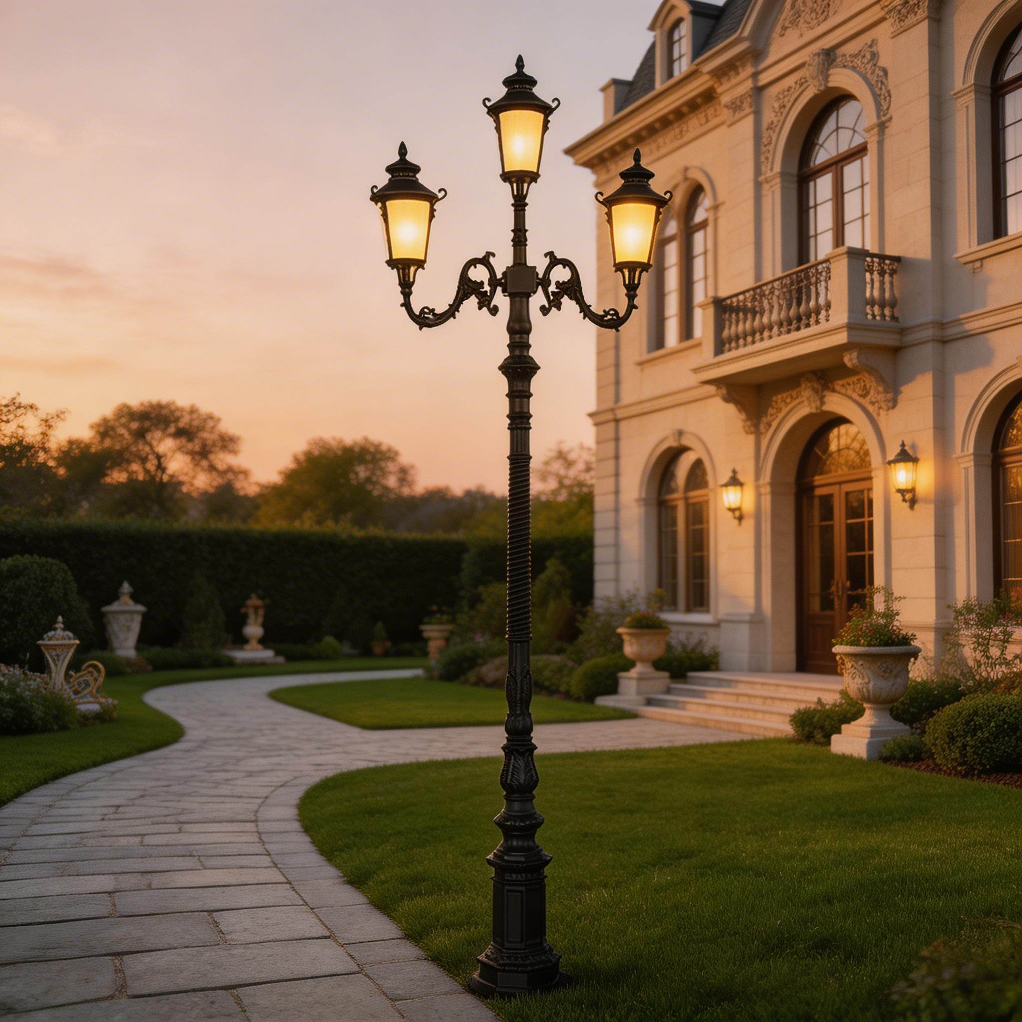 Stylish Aluminum Outdoor Lighting Solutions for Backyard, Lawn and Courtyard Spaces
