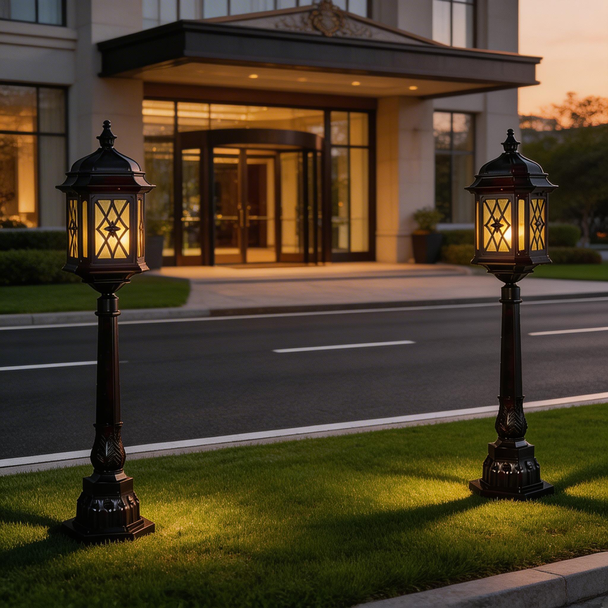 IP65 Aluminum Outdoor Lawn Lamps for Backyard, Walkway and Landscape Lighting