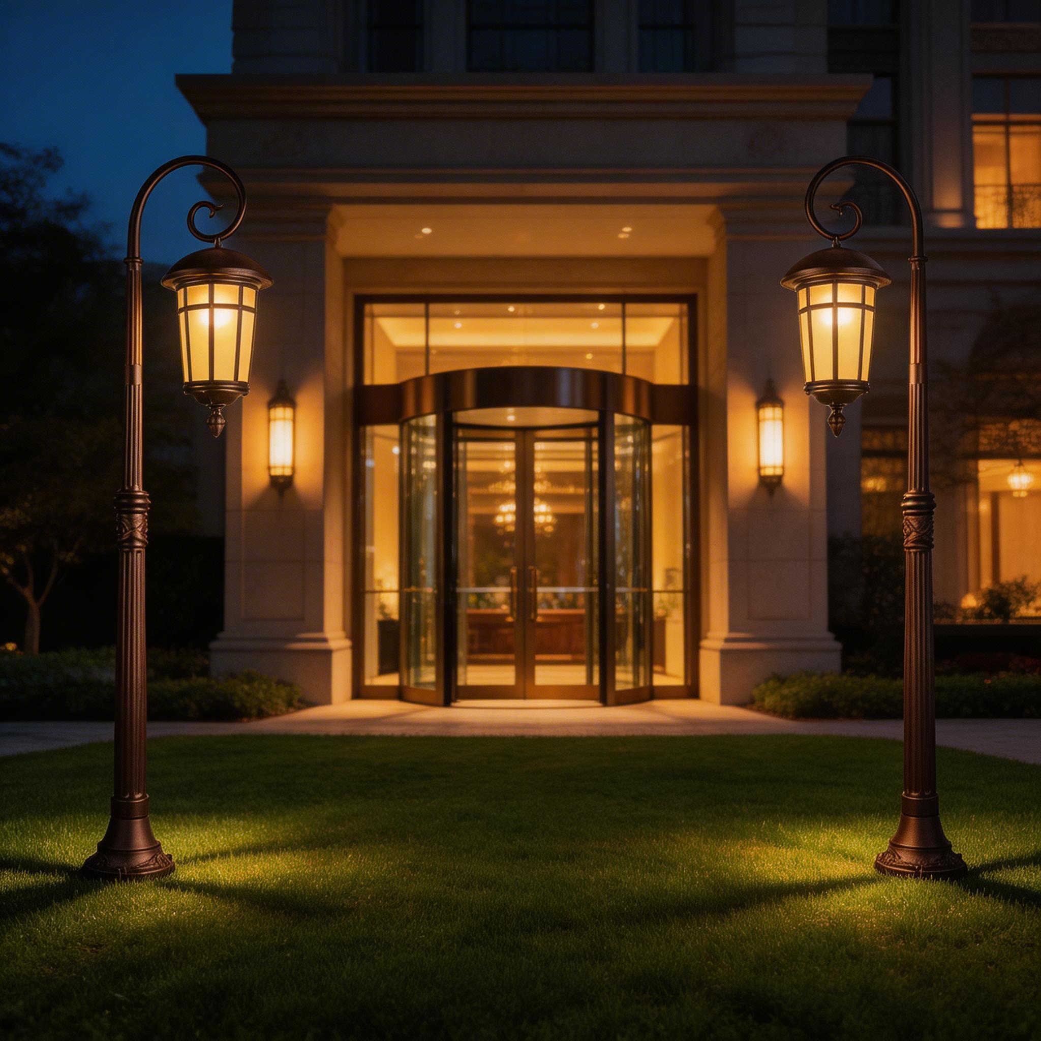 Next Gen LED Aluminum Lawn Lamps for Modern Outdoor Pathway Illumination