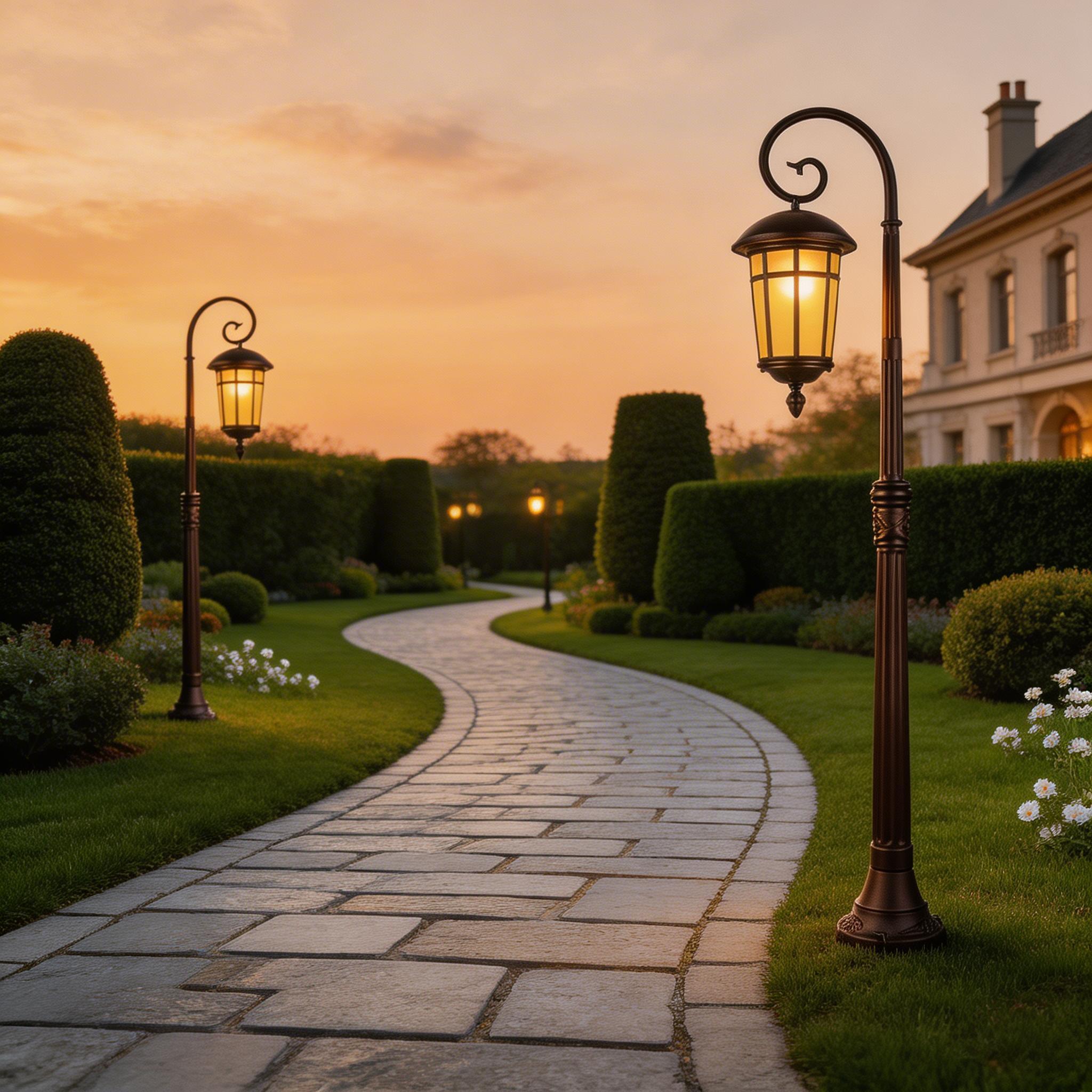 Next Gen LED Aluminum Lawn Lamps for Modern Outdoor Pathway Illumination