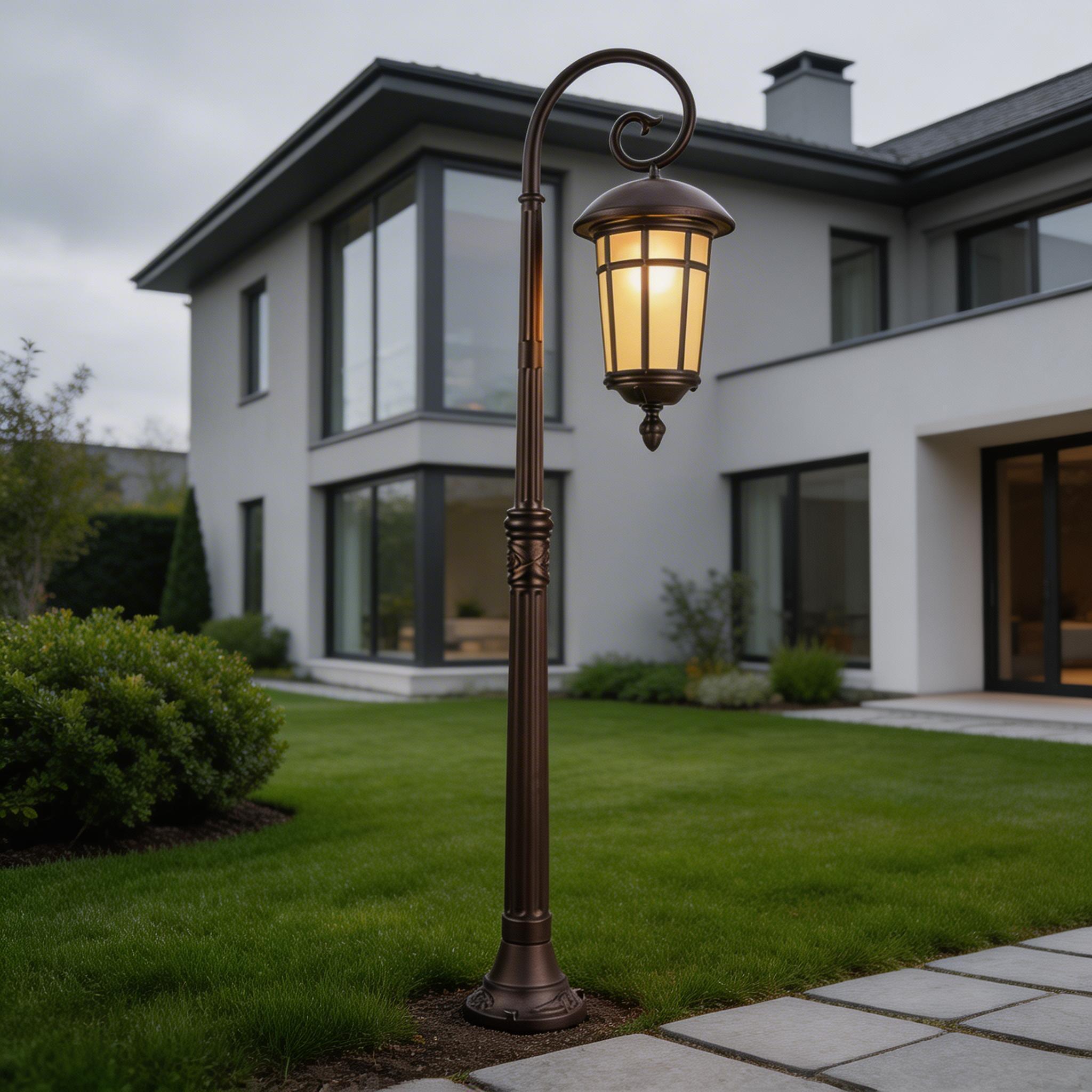 Next Gen LED Aluminum Lawn Lamps for Modern Outdoor Pathway Illumination