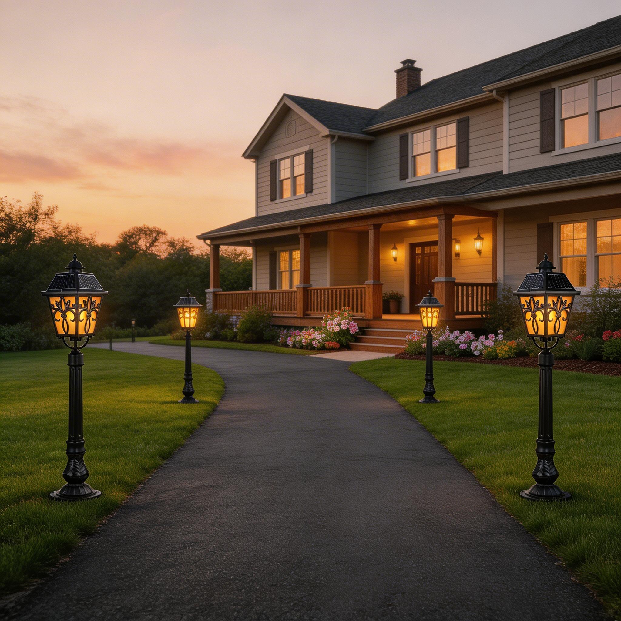 High Quality Aluminum Outdoor Path Lawn Lights for Lawn, Driveway and Garden Areas