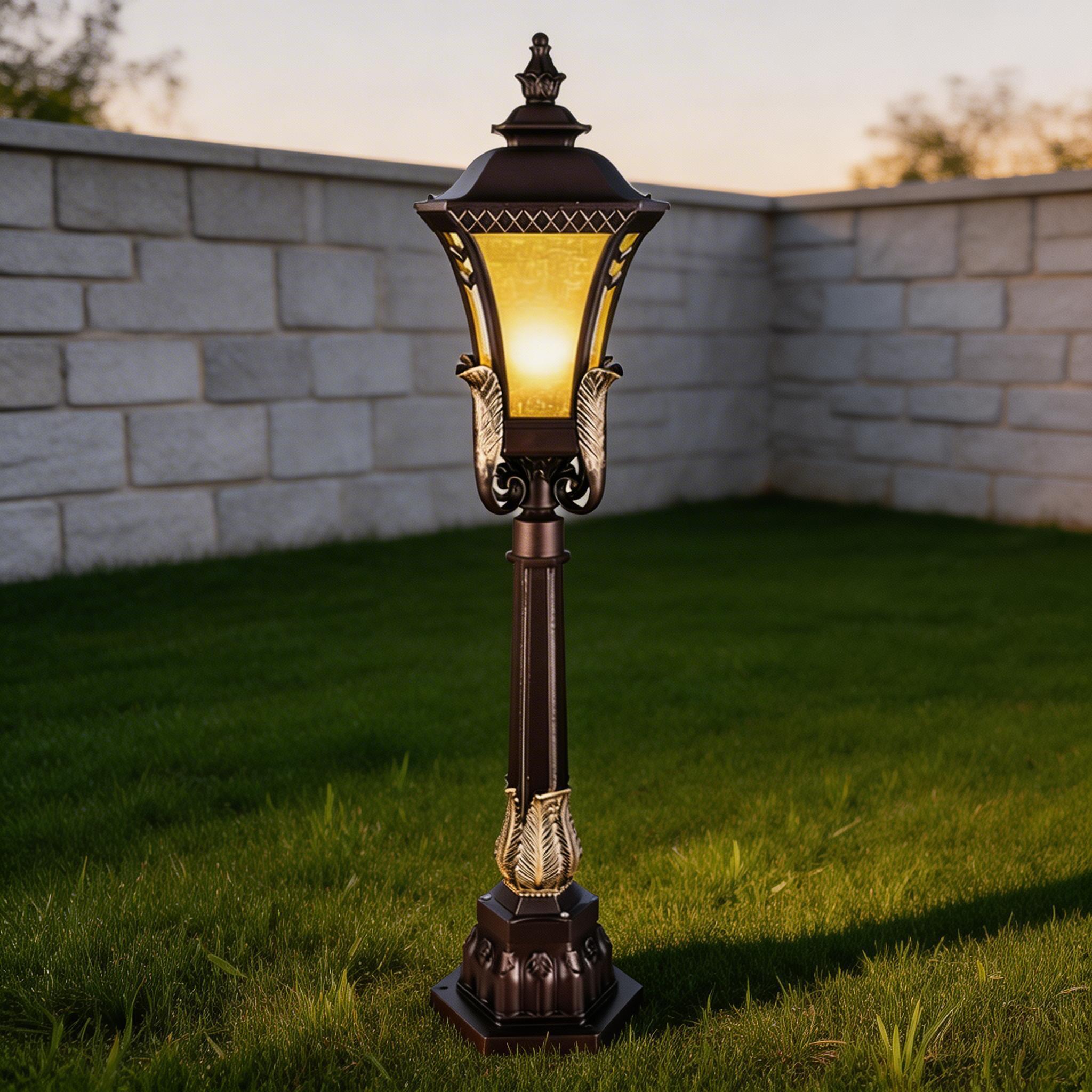 Stylish Aluminum Outdoor Lawn Lights for Landscape, Walkway and Garden Design