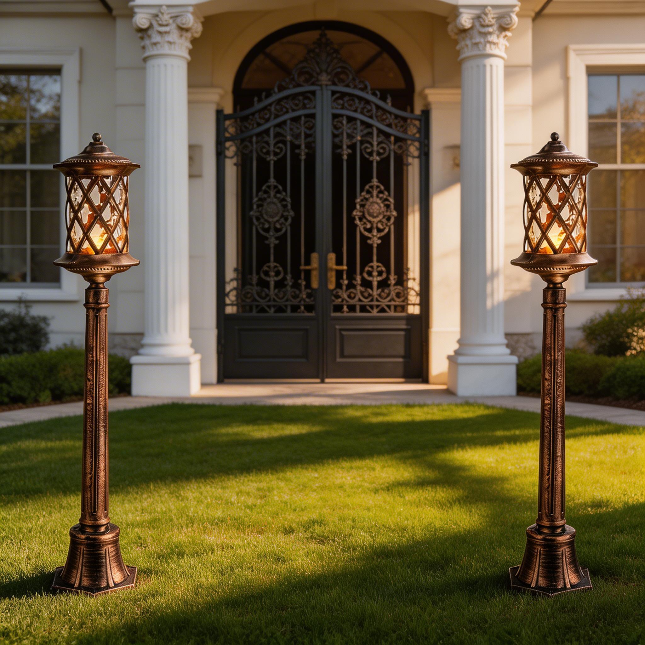 Sleek Architectural Aluminum Outdoor Lawn Lights for Premium Landscape Pathway Lighting