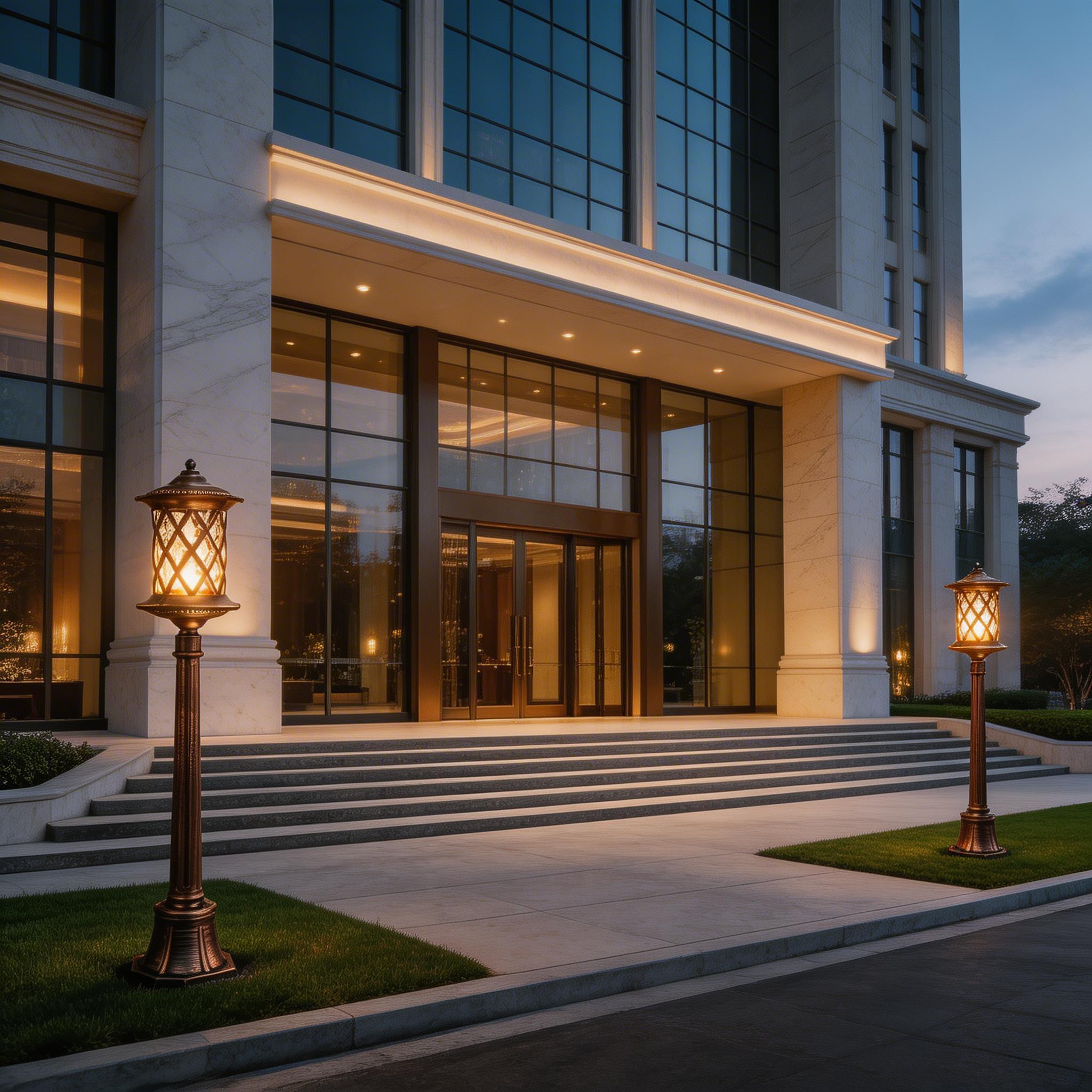 Sleek Architectural Aluminum Outdoor Lawn Lights for Premium Landscape Pathway Lighting