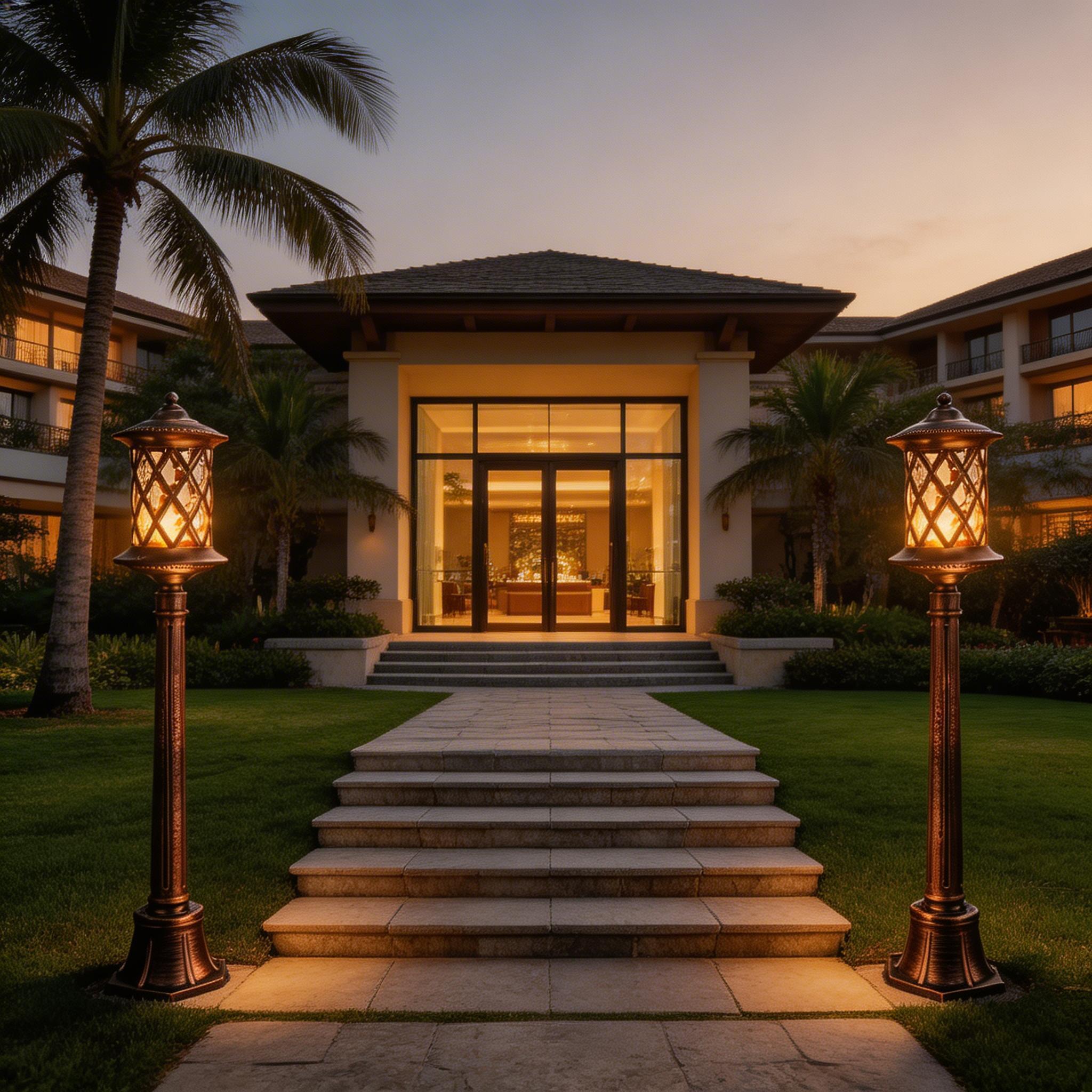 Sleek Architectural Aluminum Outdoor Lawn Lights for Premium Landscape Pathway Lighting