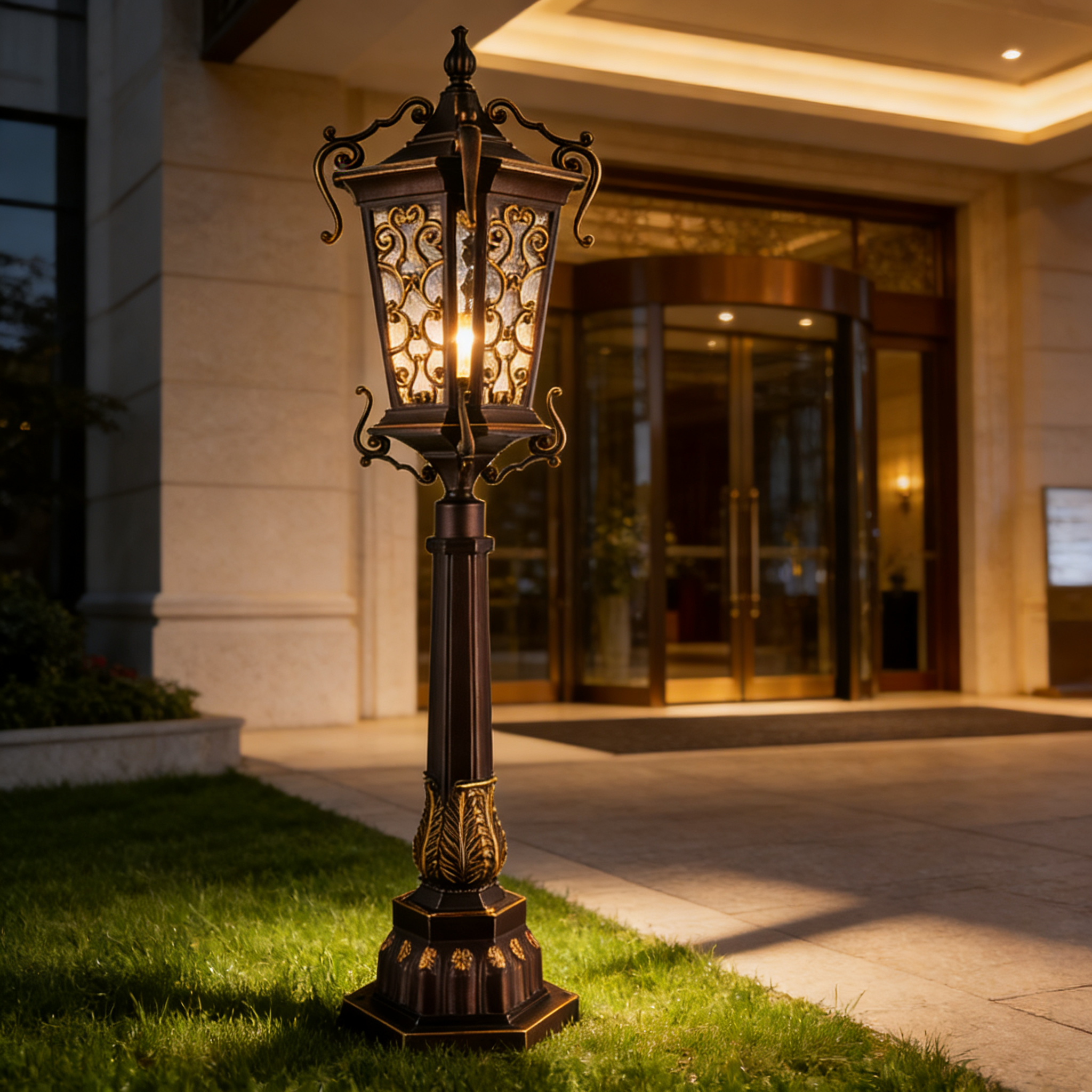 All Weather Aluminum Lawn Lighting Lamp for Outdoor Landscape and Garden Pathways