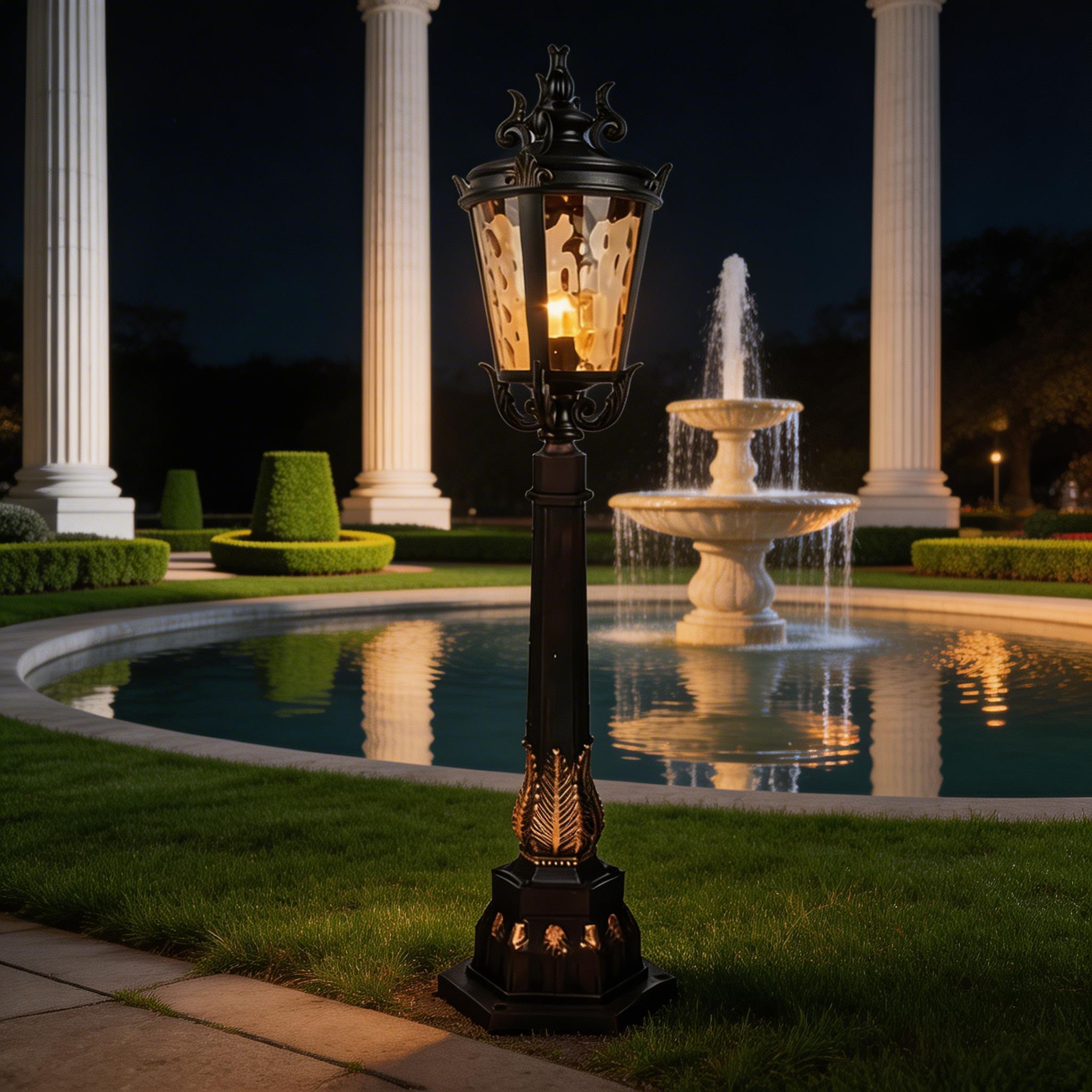 Minimalist Modern Aluminum Path Lawn Lights for Elegant Garden and Landscape Design