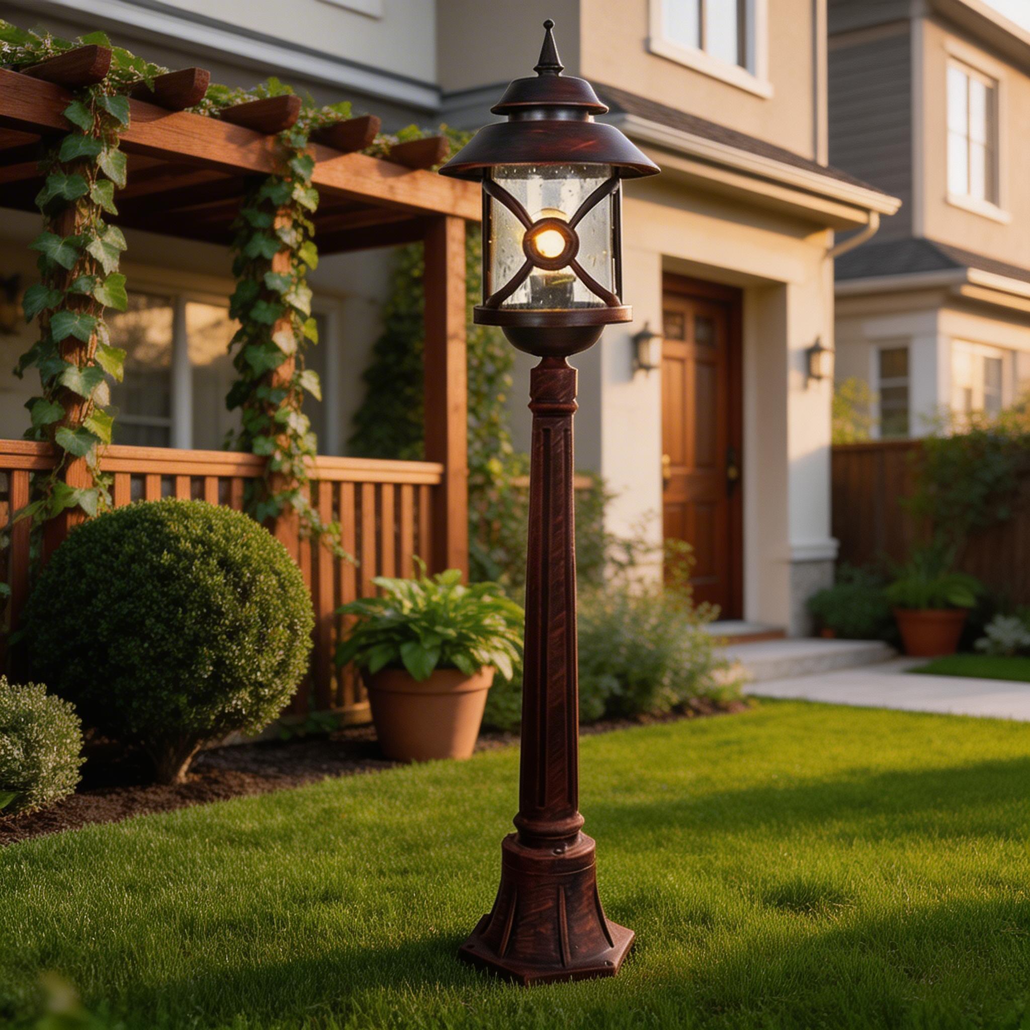 High Performance Aluminum Outdoor Lawn Lighting Fixtures for Pathway and Backyard
