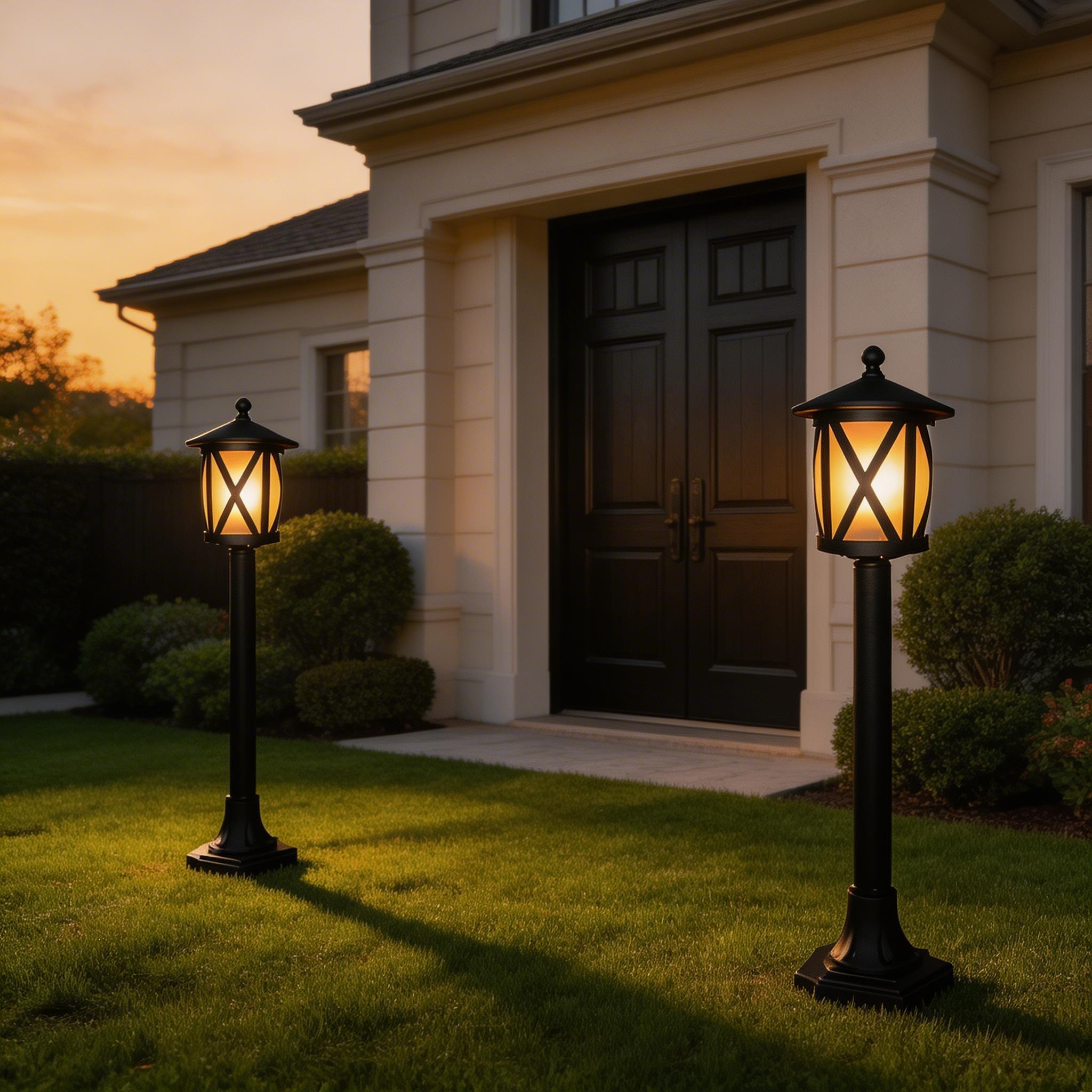 Premium Grade Aluminum Lawn Lights for Luxury Outdoor Landscape and Driveway