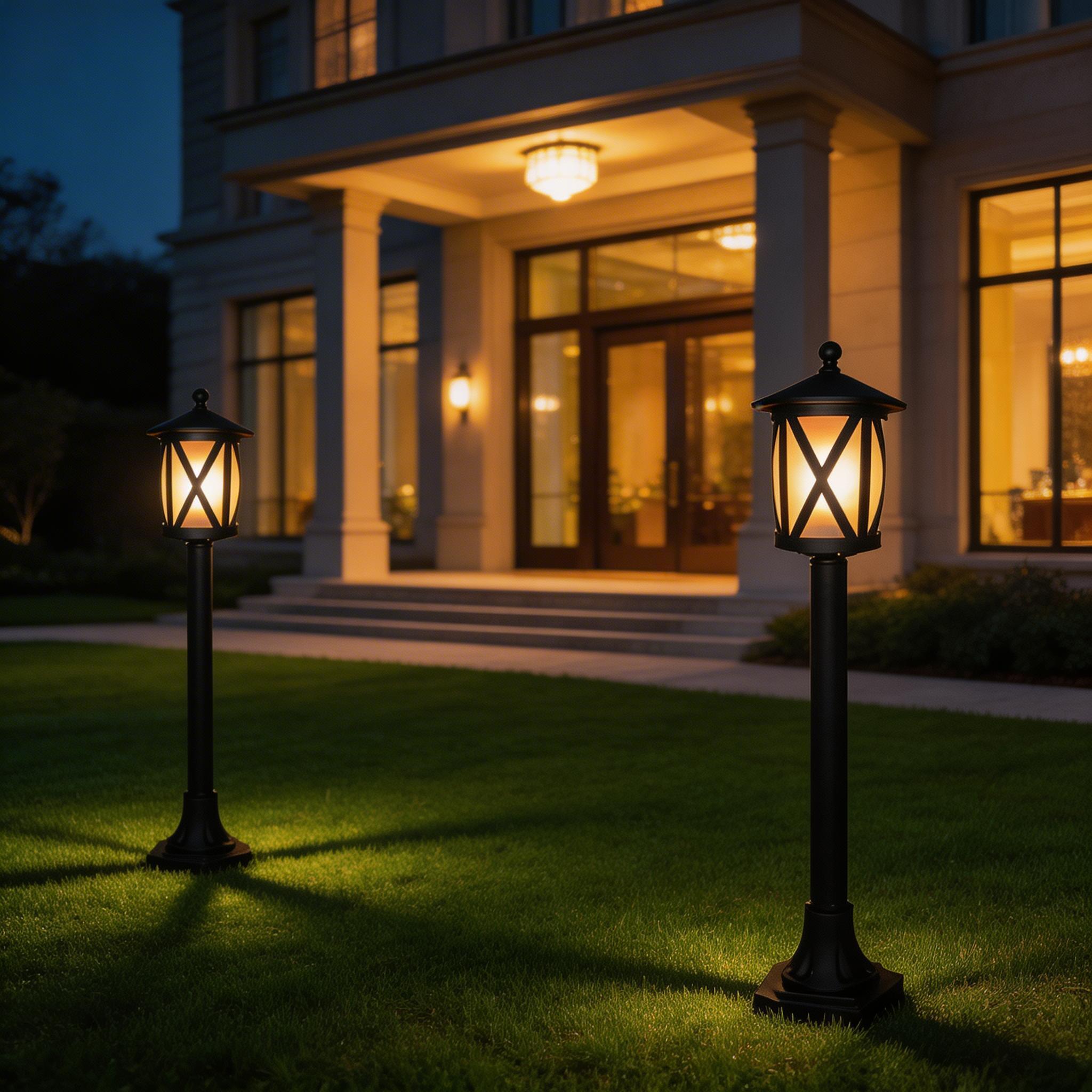 Premium Grade Aluminum Lawn Lights for Luxury Outdoor Landscape and Driveway