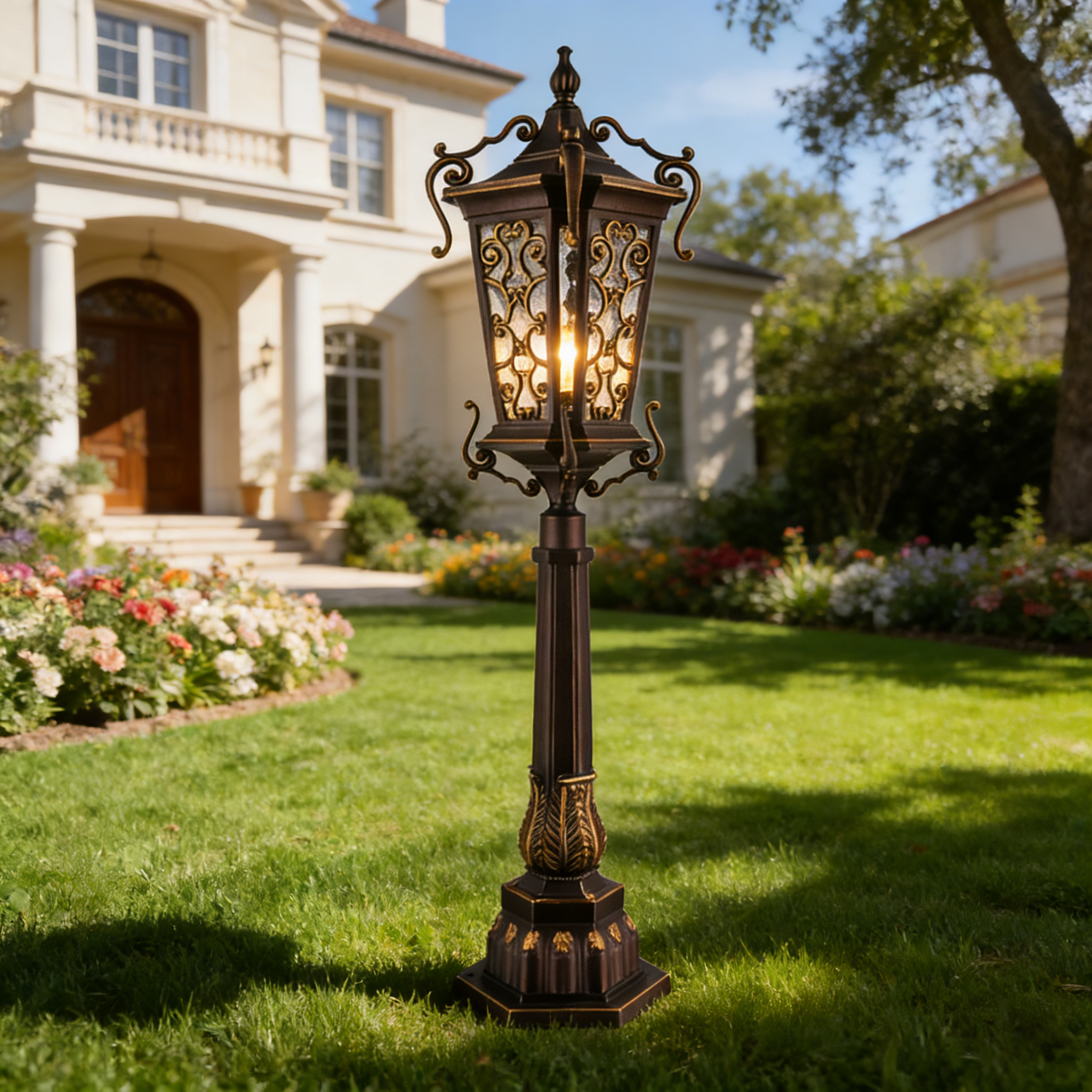 All Weather Aluminum Lawn Lighting Lamp for Outdoor Landscape and Garden Pathways