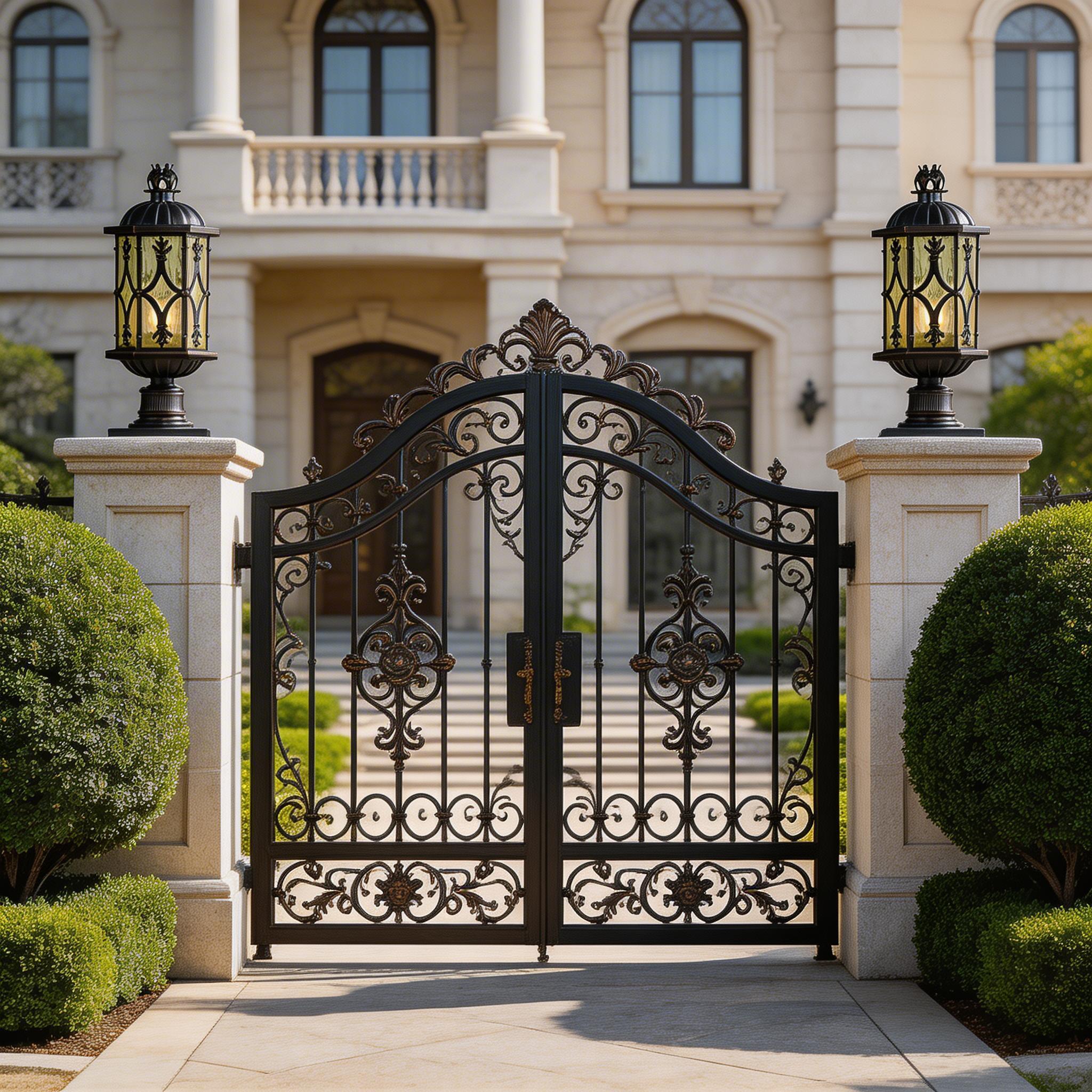 Weather Resistant Aluminum Pillar Lights for Outdoor and Gate Column Use