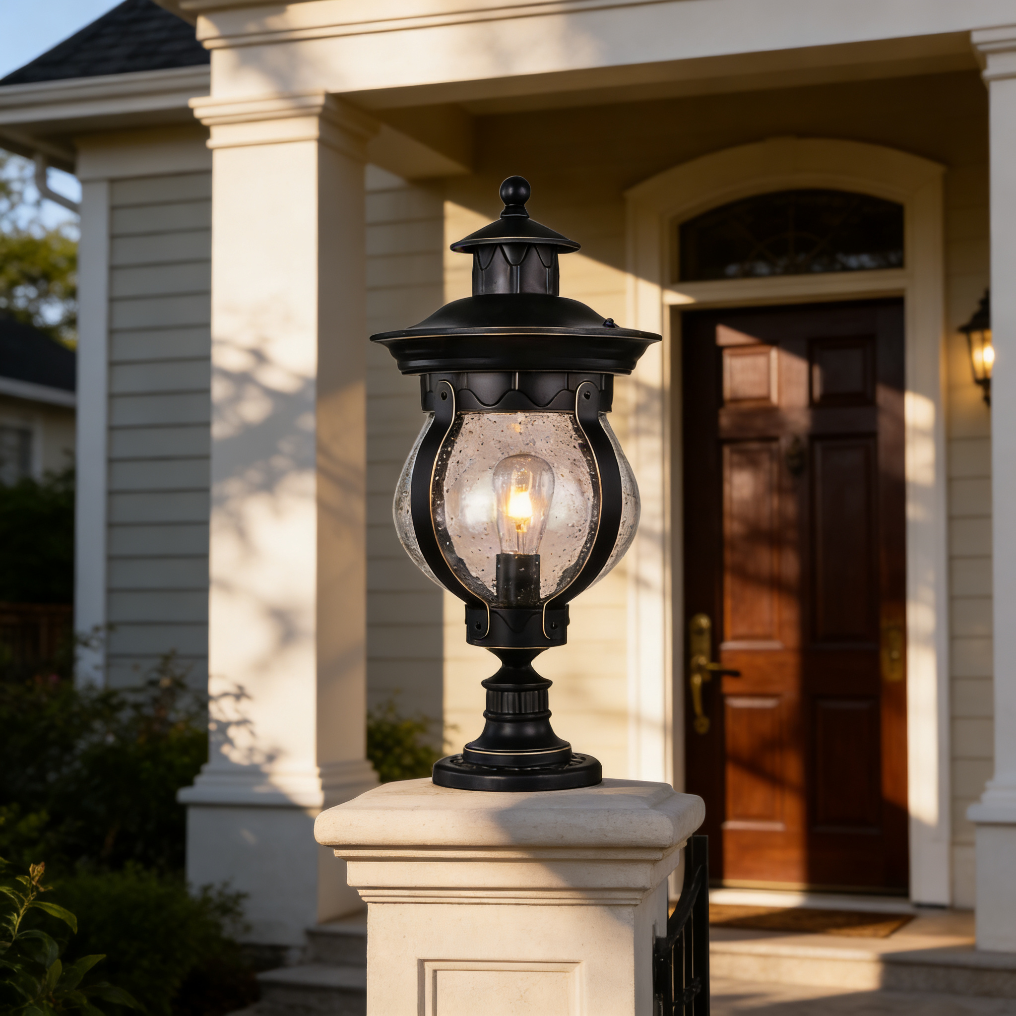 IP65 Aluminum Outdoor Pillar Lights for Gate Columns and Landscape Lighting