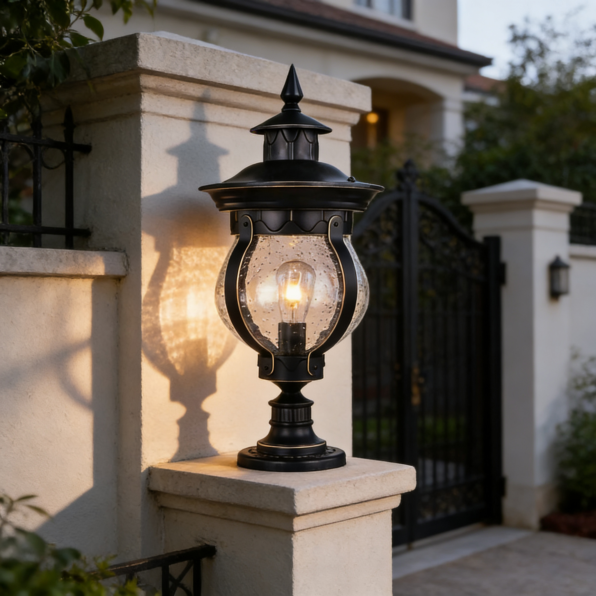 IP65 Aluminum Outdoor Pillar Lights for Gate Columns and Landscape Lighting