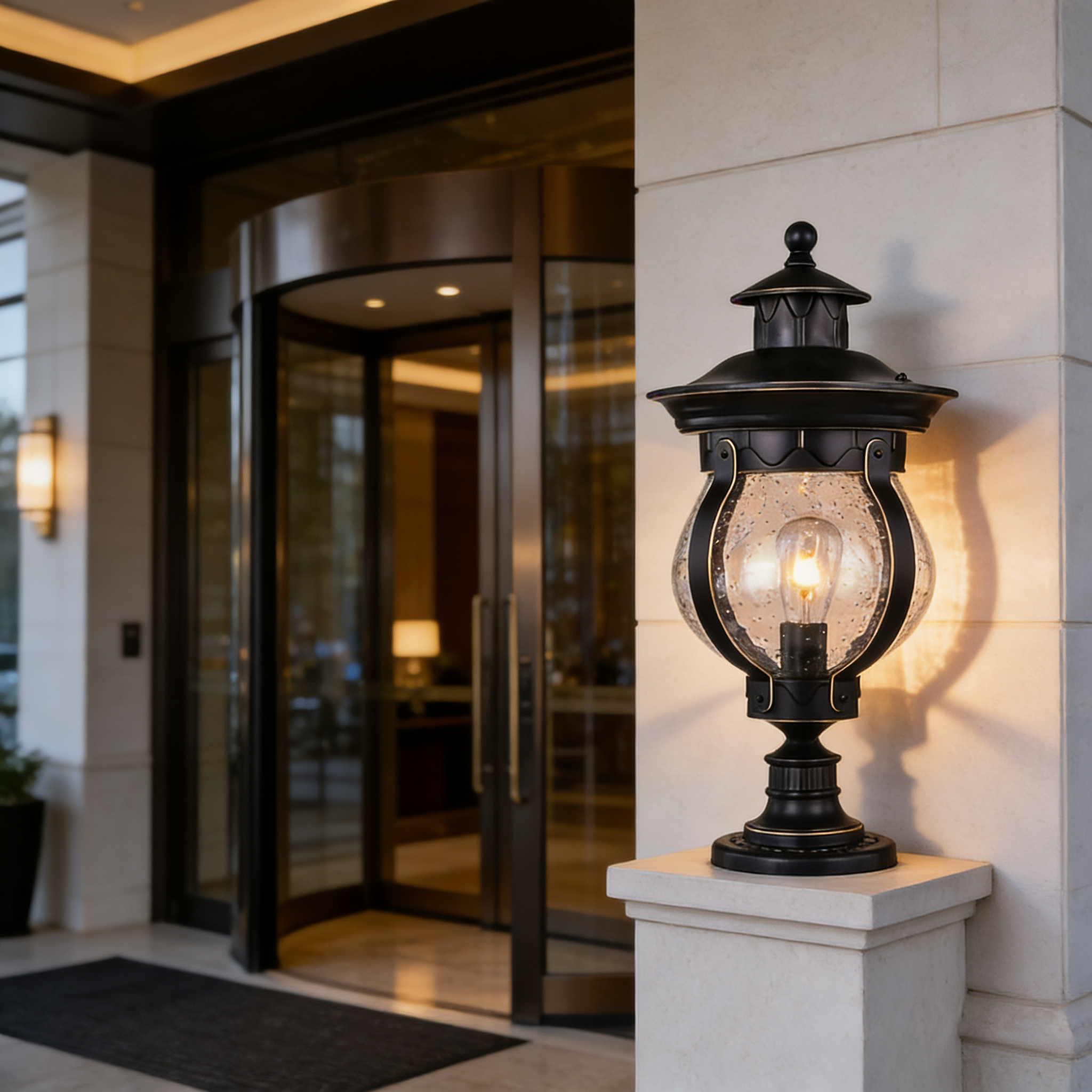 IP65 Aluminum Outdoor Pillar Lights for Gate Columns and Landscape Lighting