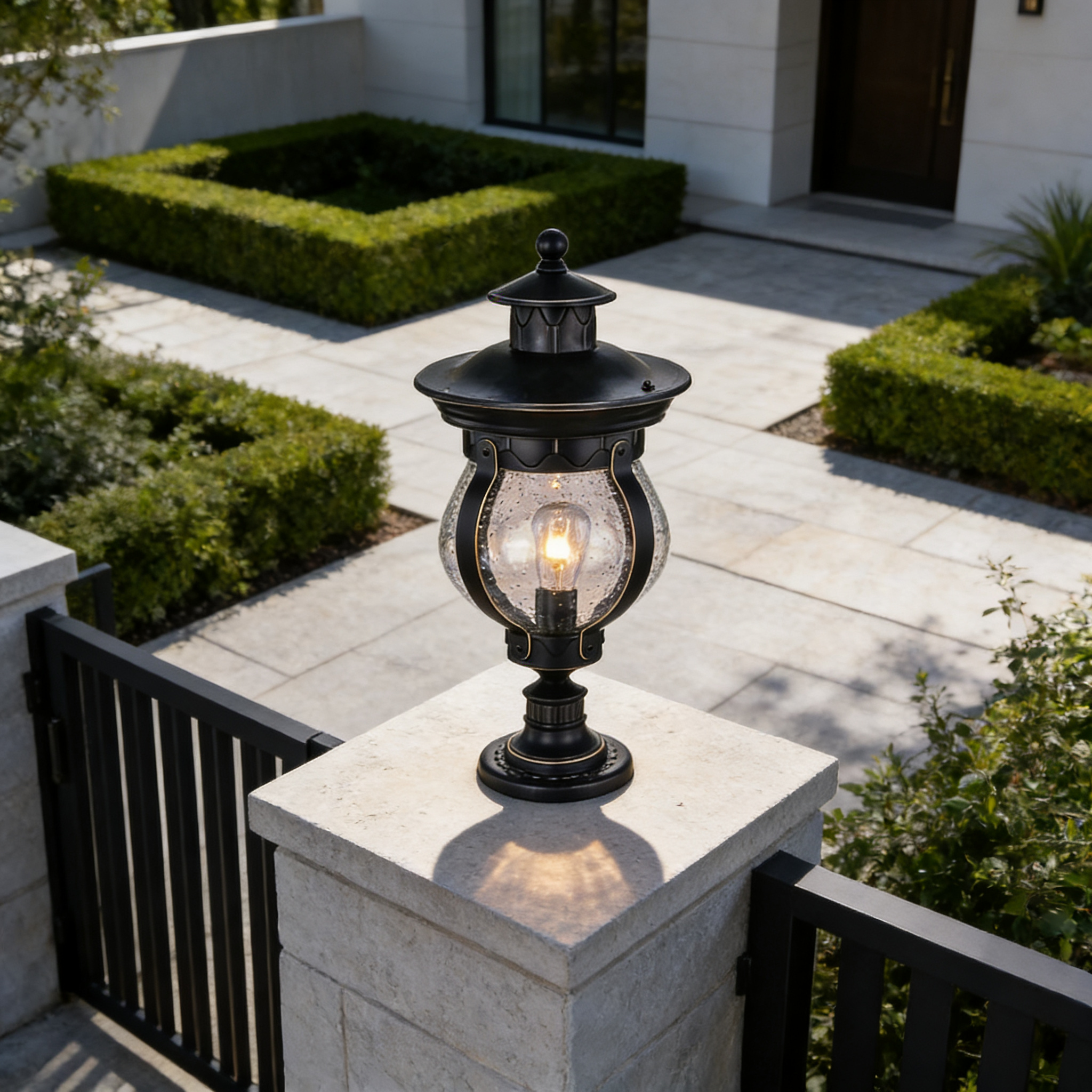 IP65 Aluminum Outdoor Pillar Lights for Gate Columns and Landscape Lighting