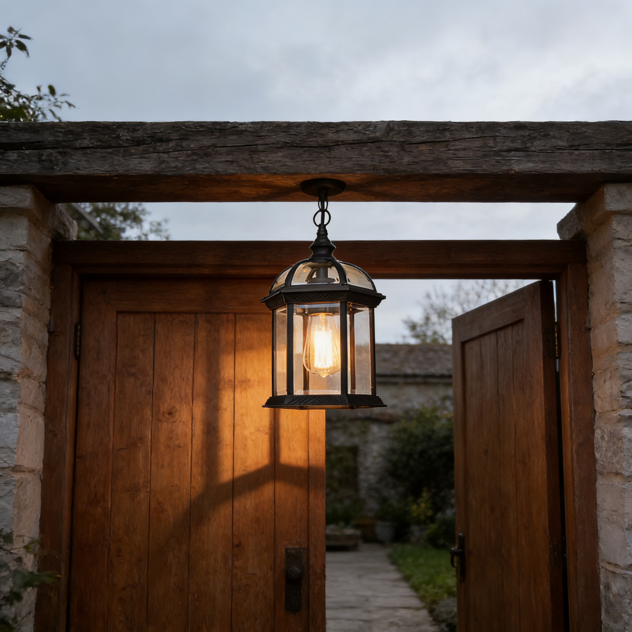 Luxury Outdoor Pendant Lighting Aluminum Hanging Lights for Villa and Hotel Projects