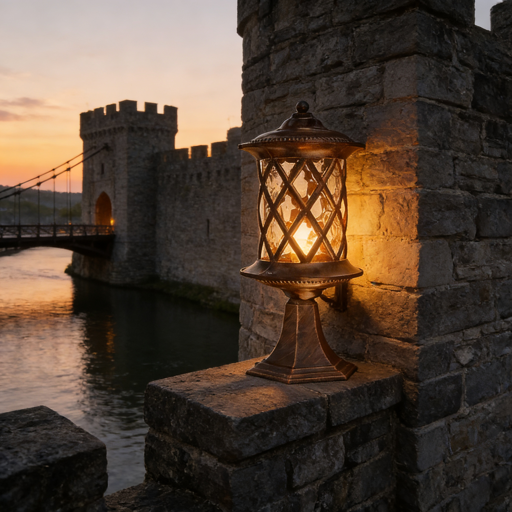 High Quality Aluminum Post Top Light Fixtures for Outdoor Entrance and Garden