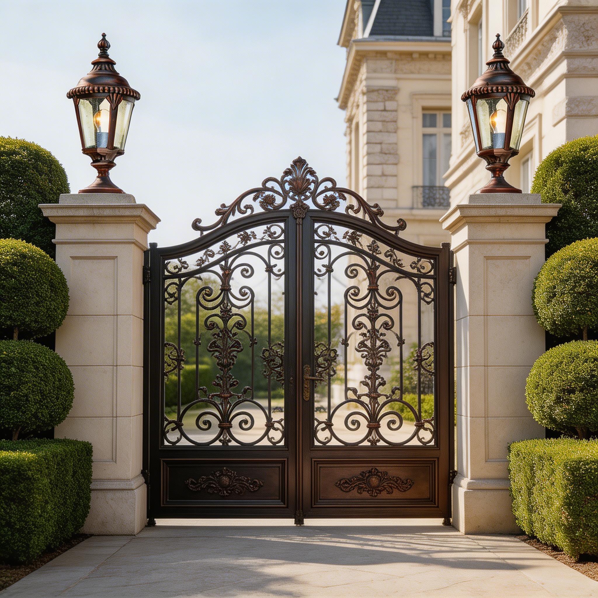 New Style Aluminum Outdoor Pillar Lights for Gate Pillar and Entryway Lighting